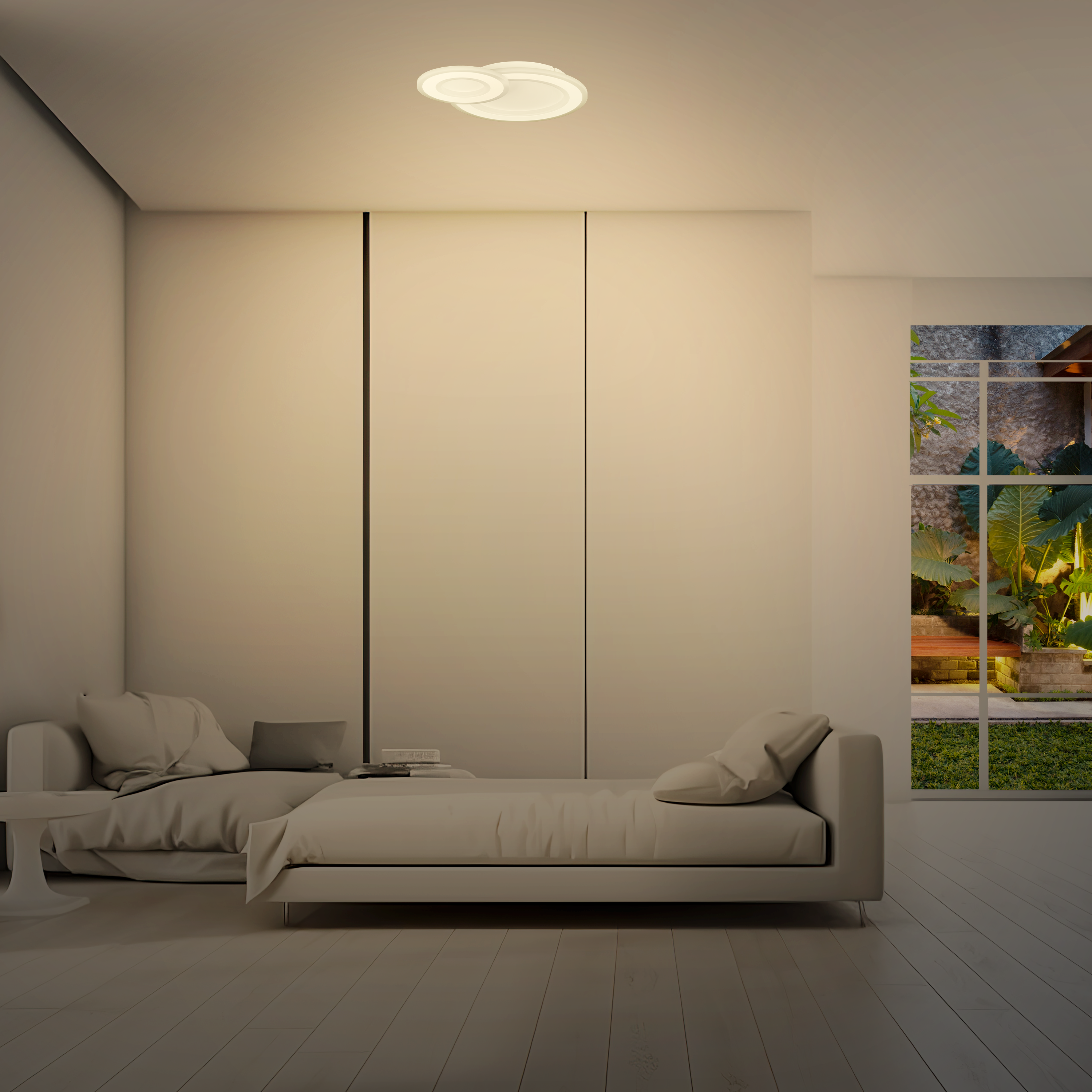 Plafon Kaoli biały śr. 36 cm LED Inspire - 4