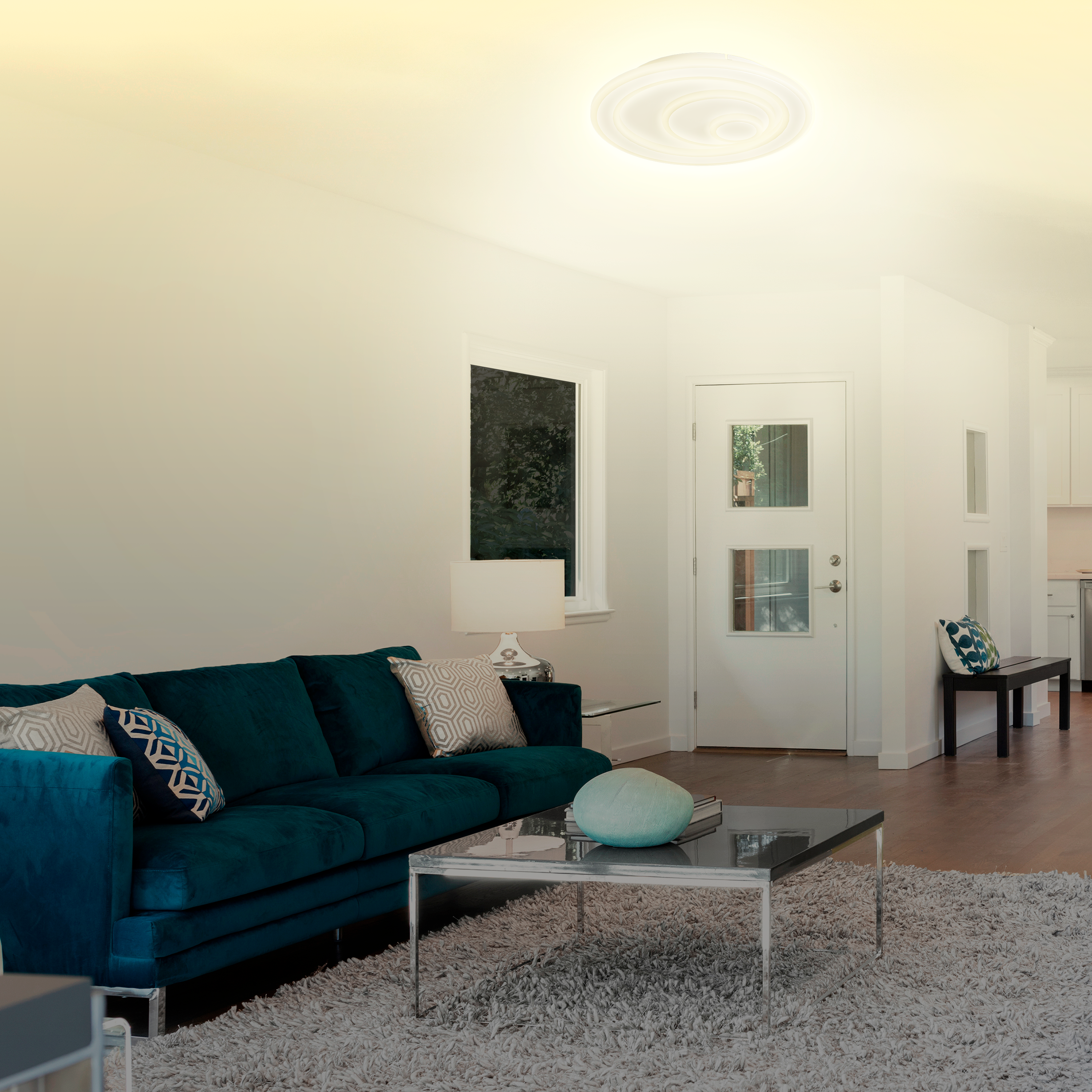 Plafon Kaoli biały śr. 37 cm LED Inspire - 5