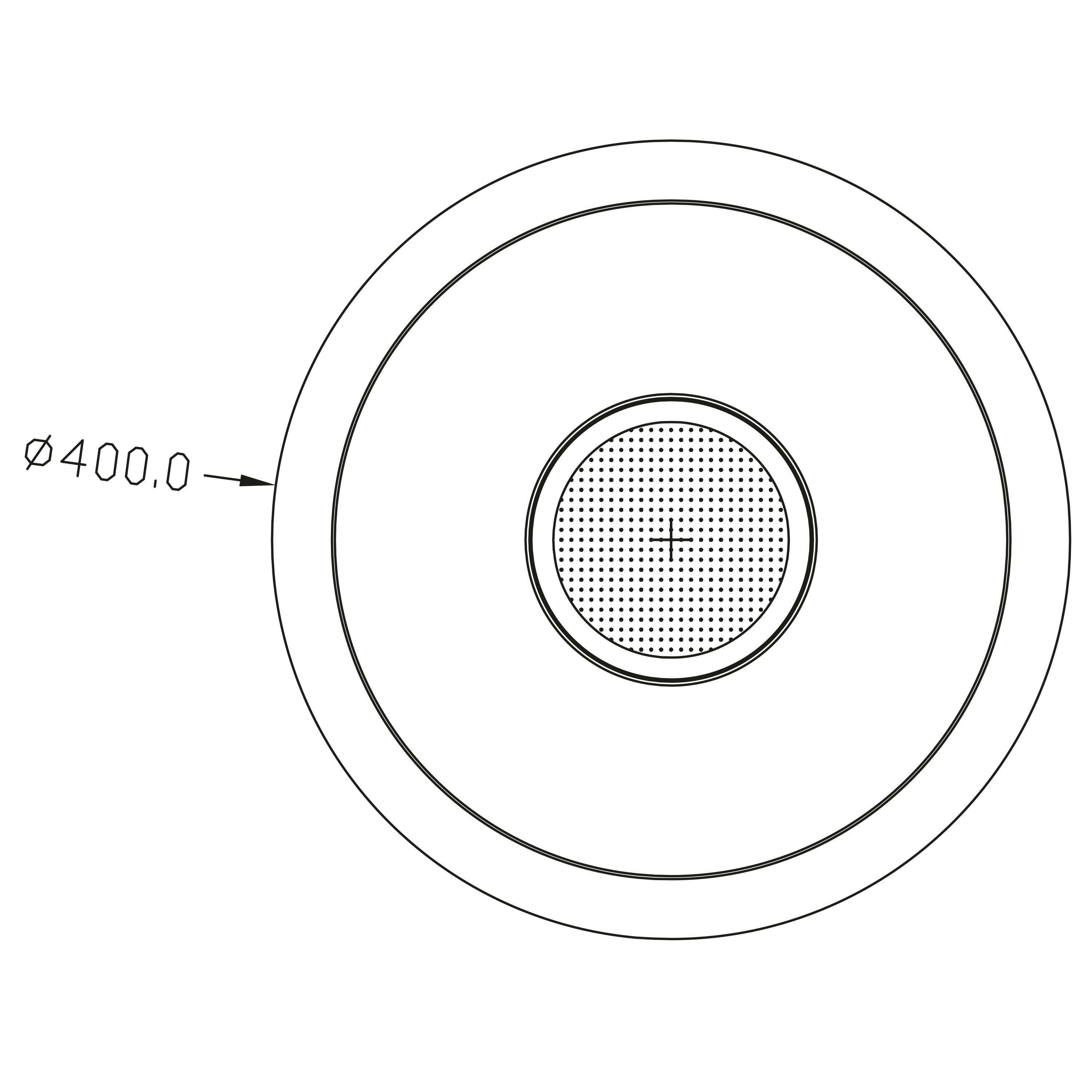 Candeeiro de teto Vizzini Star 3300lm CCT/DIM Inspire - 10