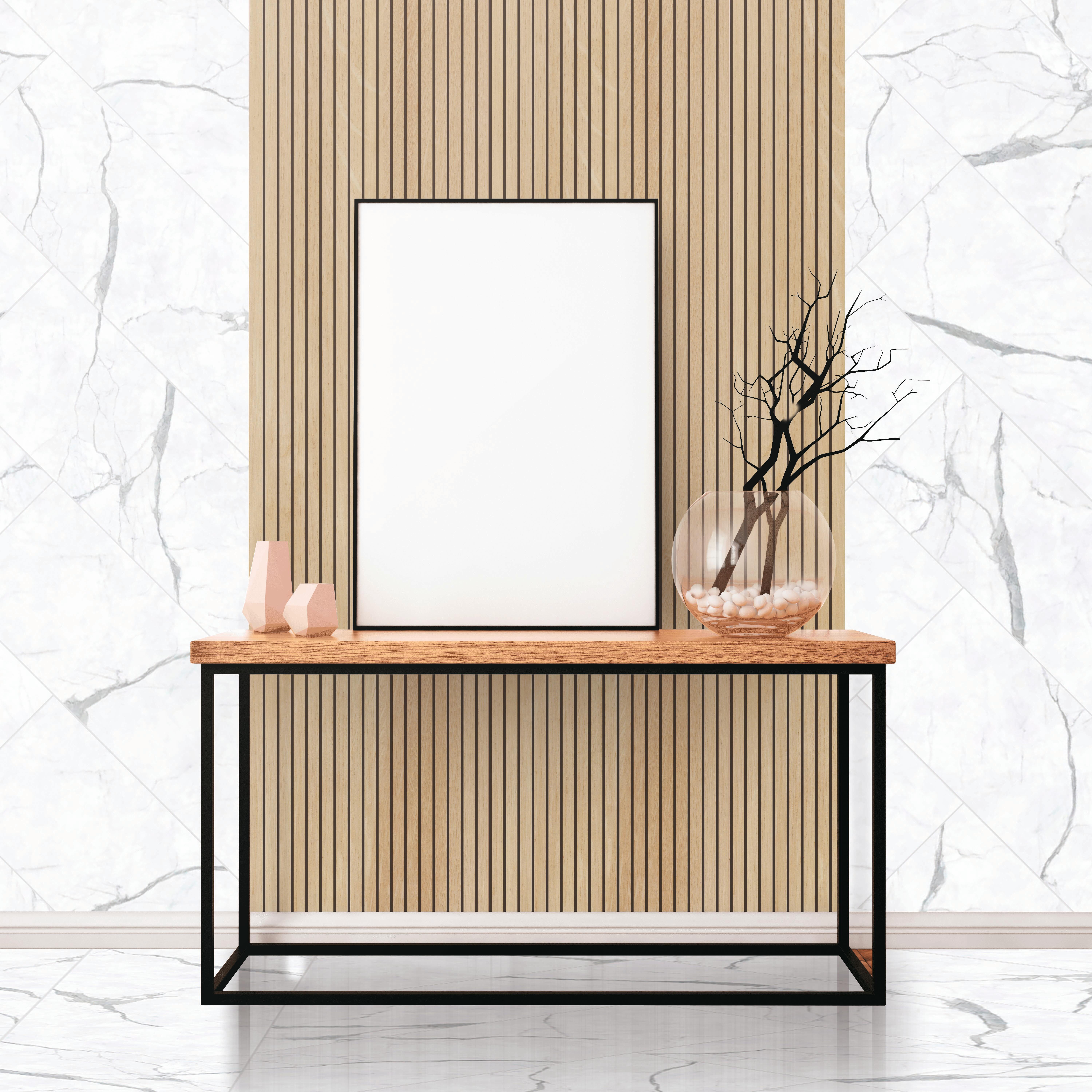 Revestimiento de pared decorativo efecto 3D de poliestireno de palilleria Wall pan Nordik roble de 120x12 cm - 7