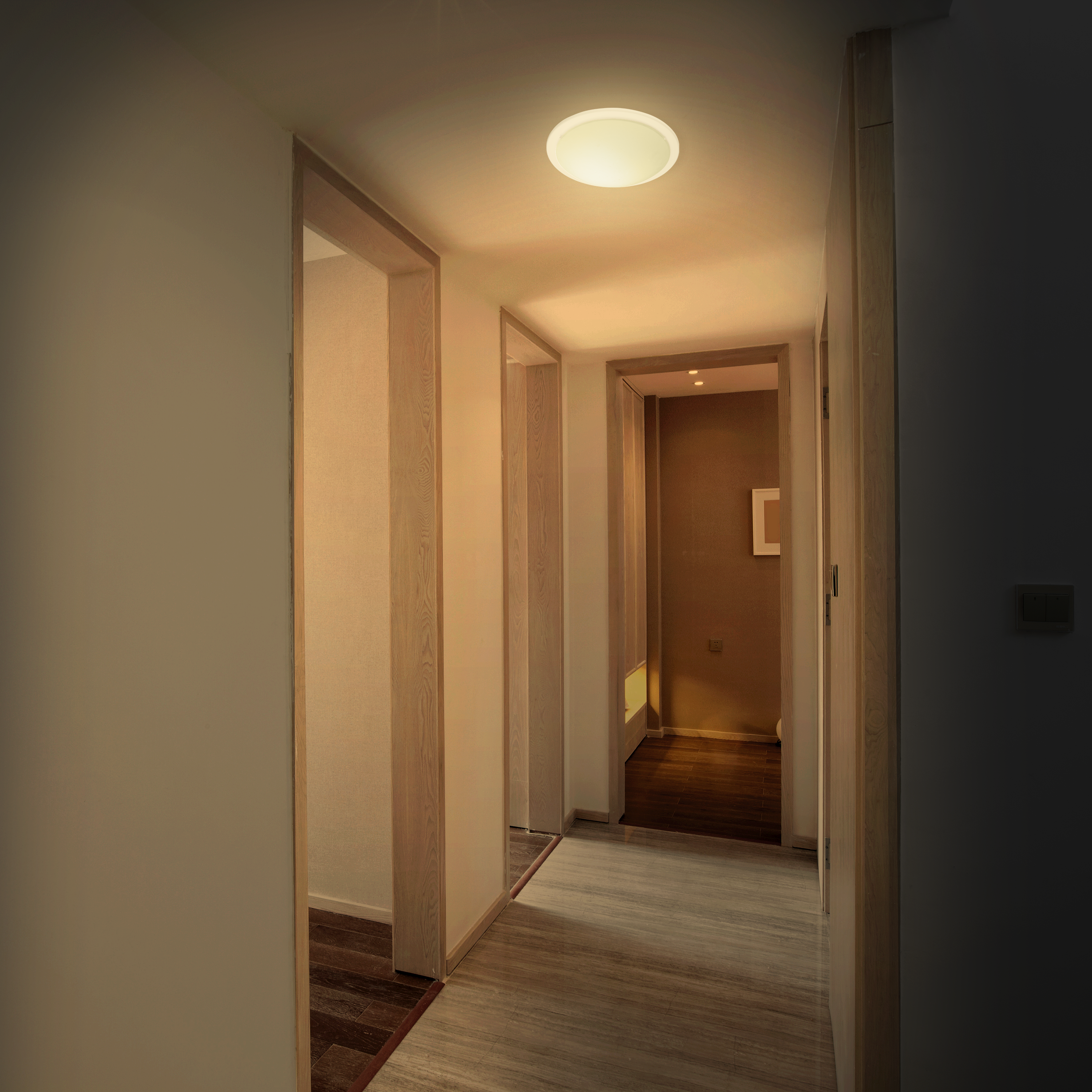 Candeeiro de teto sem lâmpada interior E27 Iceberg Inspire 29cm cinza - 8