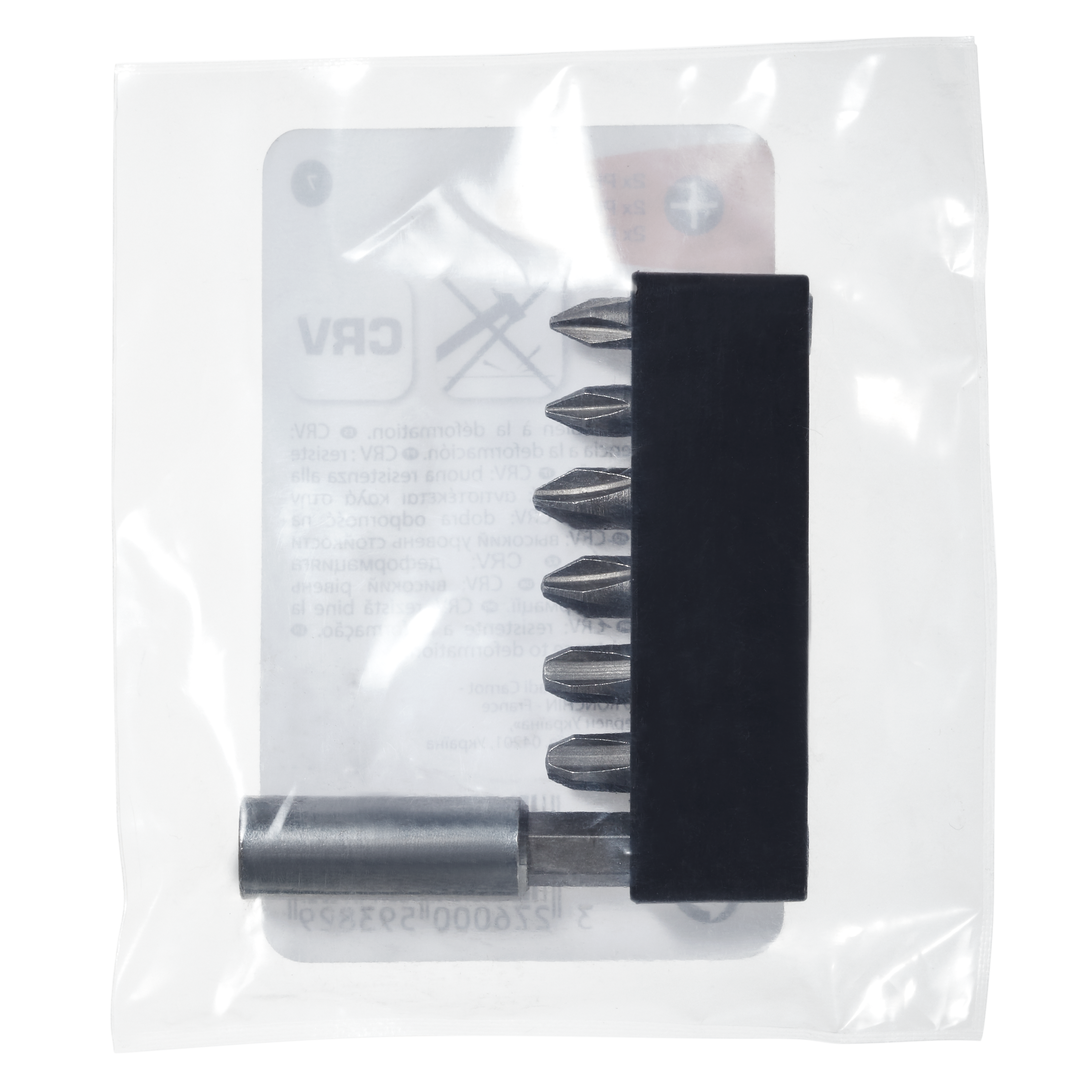 Conjunto 6 pontas PH1,2,3 25 mm + Portas pontas XM7OPP - 3