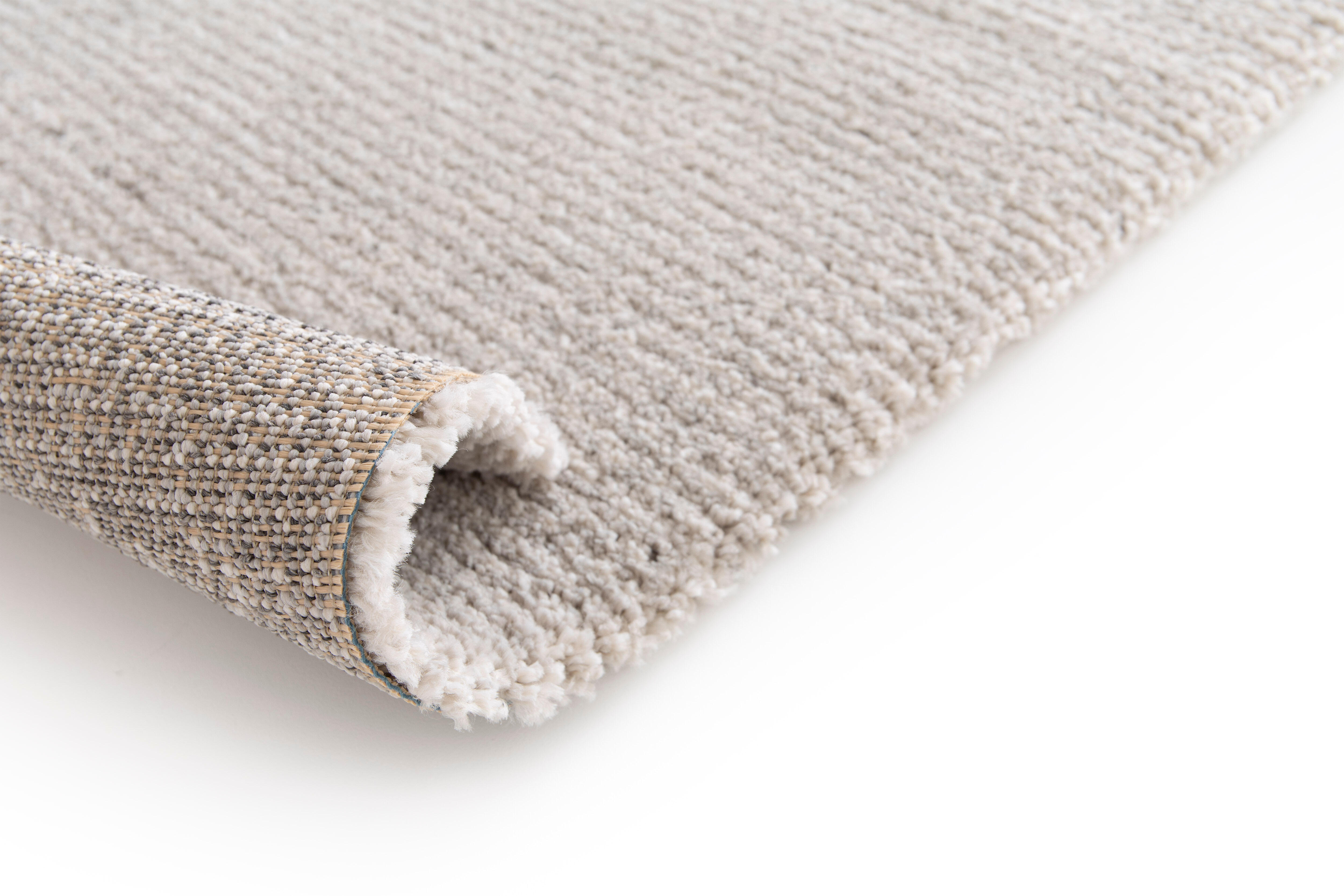 Alfombra polipropileno Moon 120x170cm tejido plano  liso gris - 14
