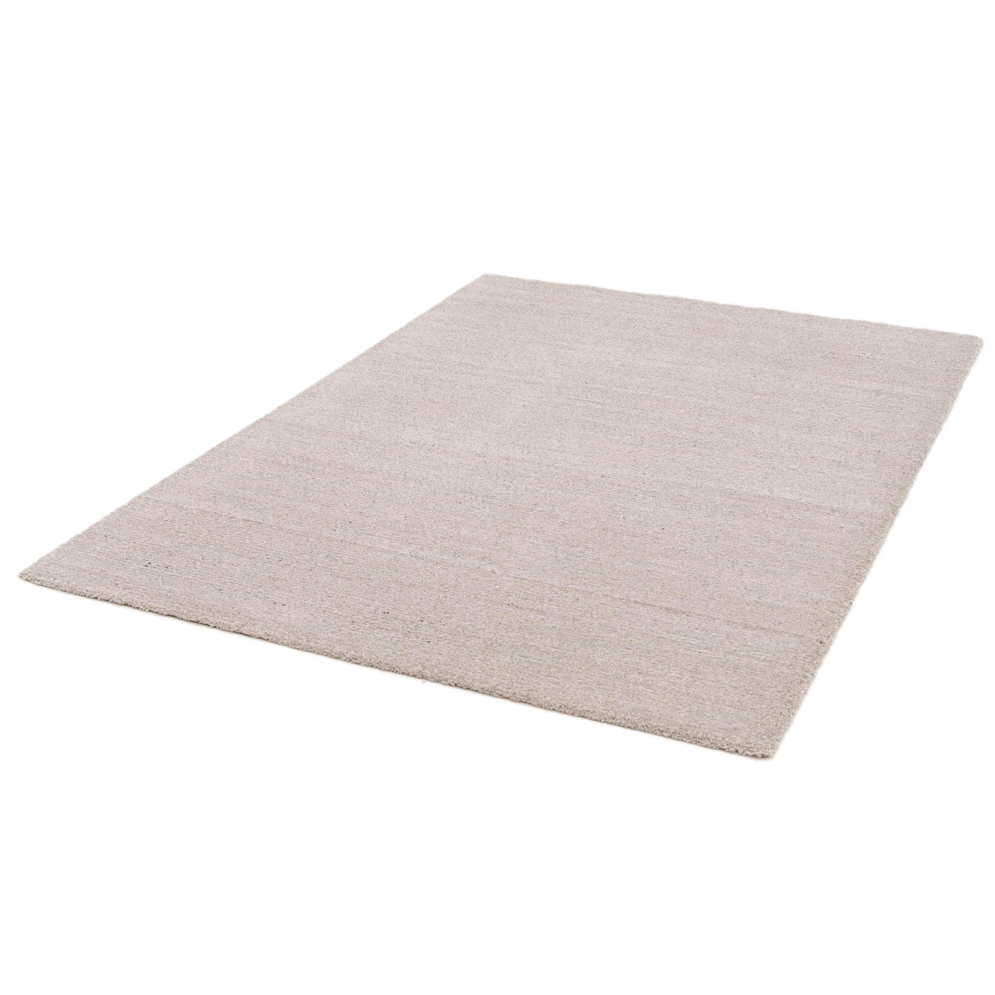 Alfombra polipropileno Moon 120x170cm tejido plano  liso gris - 9