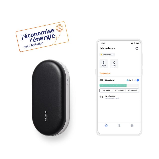 Commande Intelligente pour Climatiseur ou Pompe à Chaleur Netatmo