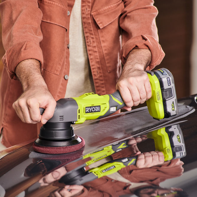 Polisseuse sans fil 125 mm RYOBI R18p-0, sans batterie, 18 V - 3