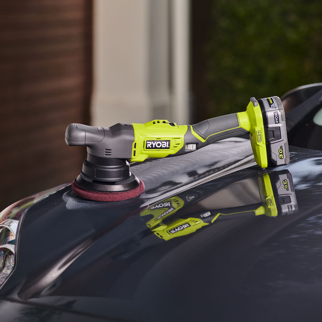 Polisseuse sans fil 125 mm RYOBI R18p-0, sans batterie, 18 V - 10