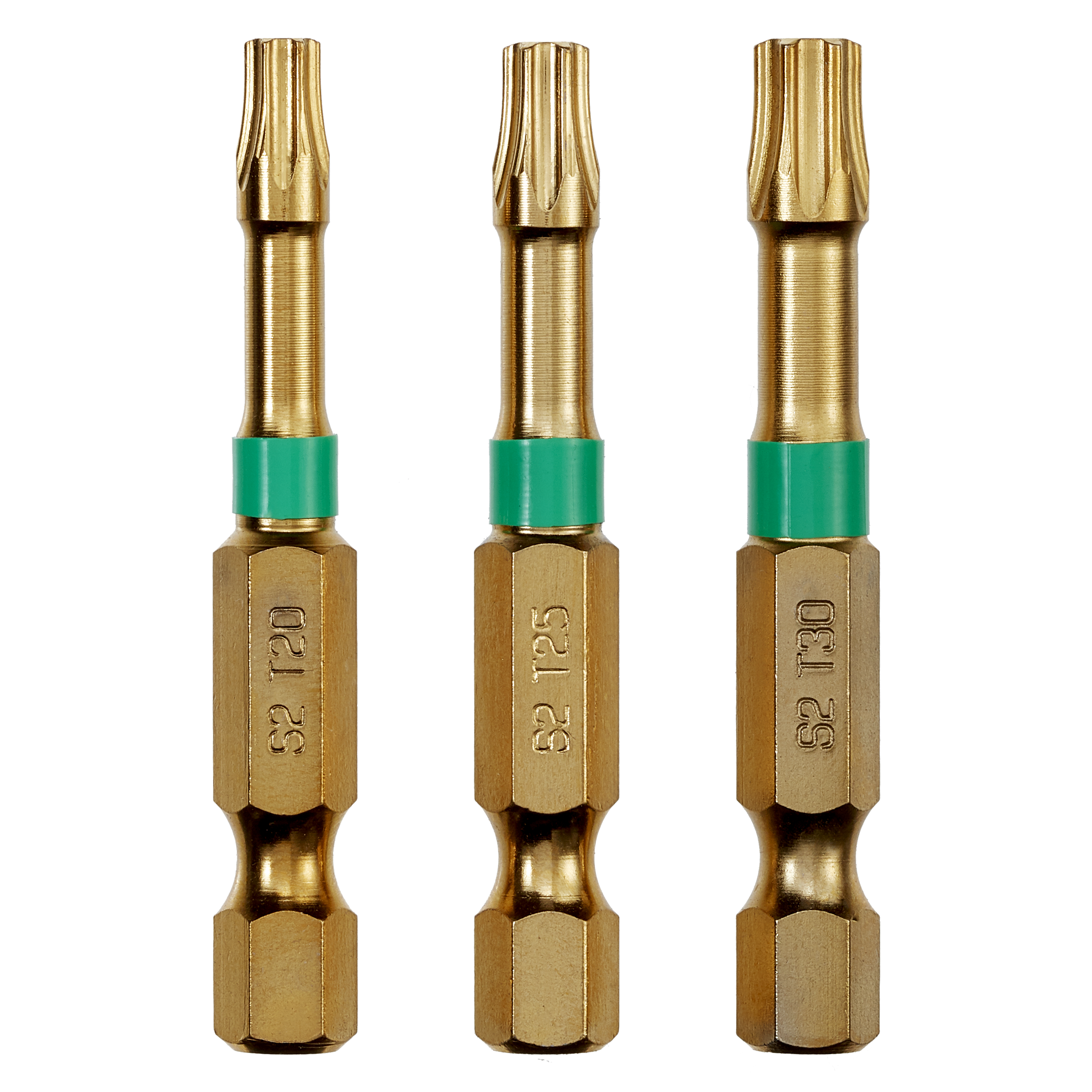 Lot de 3 embouts de vissage torsion T20, 25, 30, 50 mm DEXTER PRO - 3