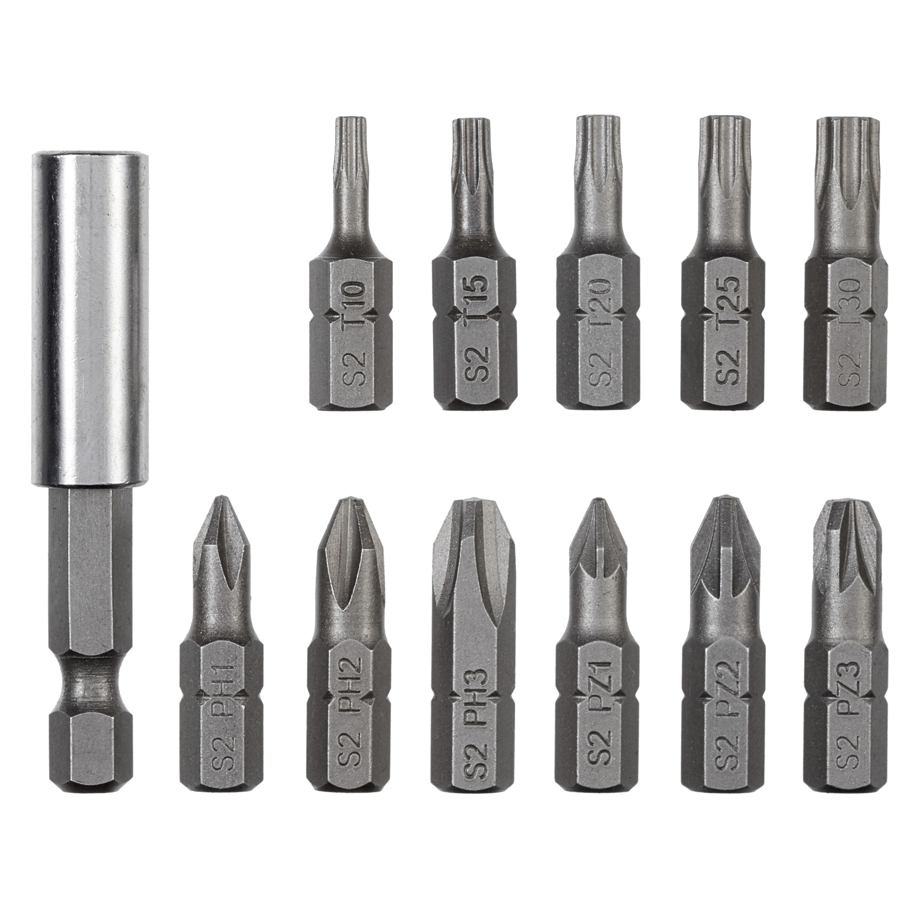 Lot de 11 embouts de vissage 25 mm et porte embout DEXTER - 2