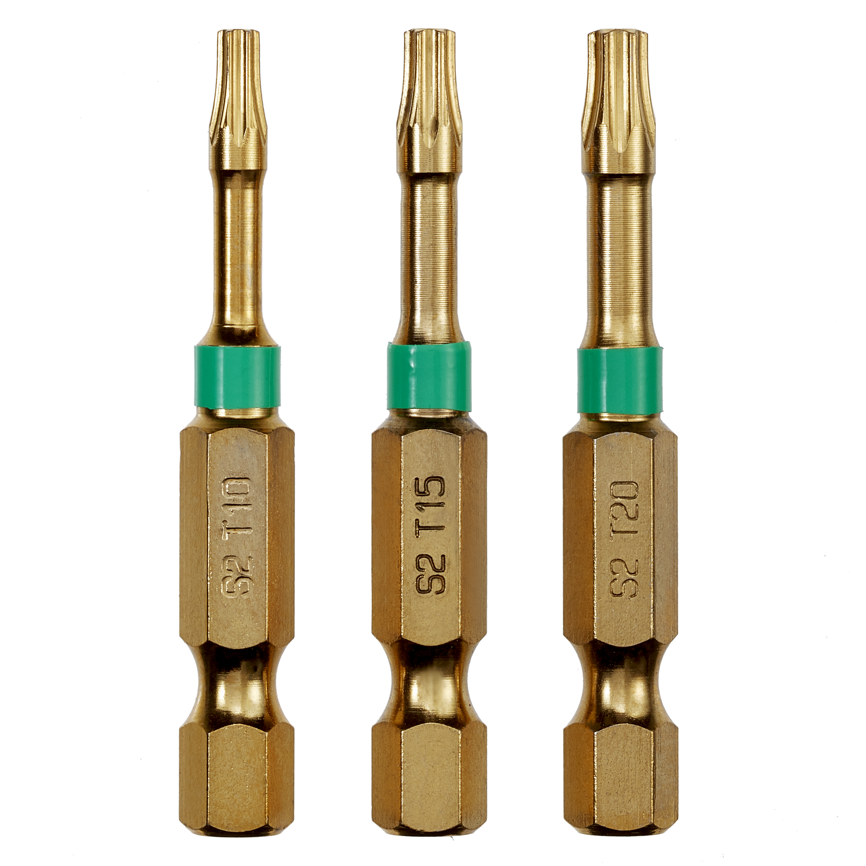 Lot de 3 embouts de vissage T10,15,20, 50 mm, DEXTER PRO - 3