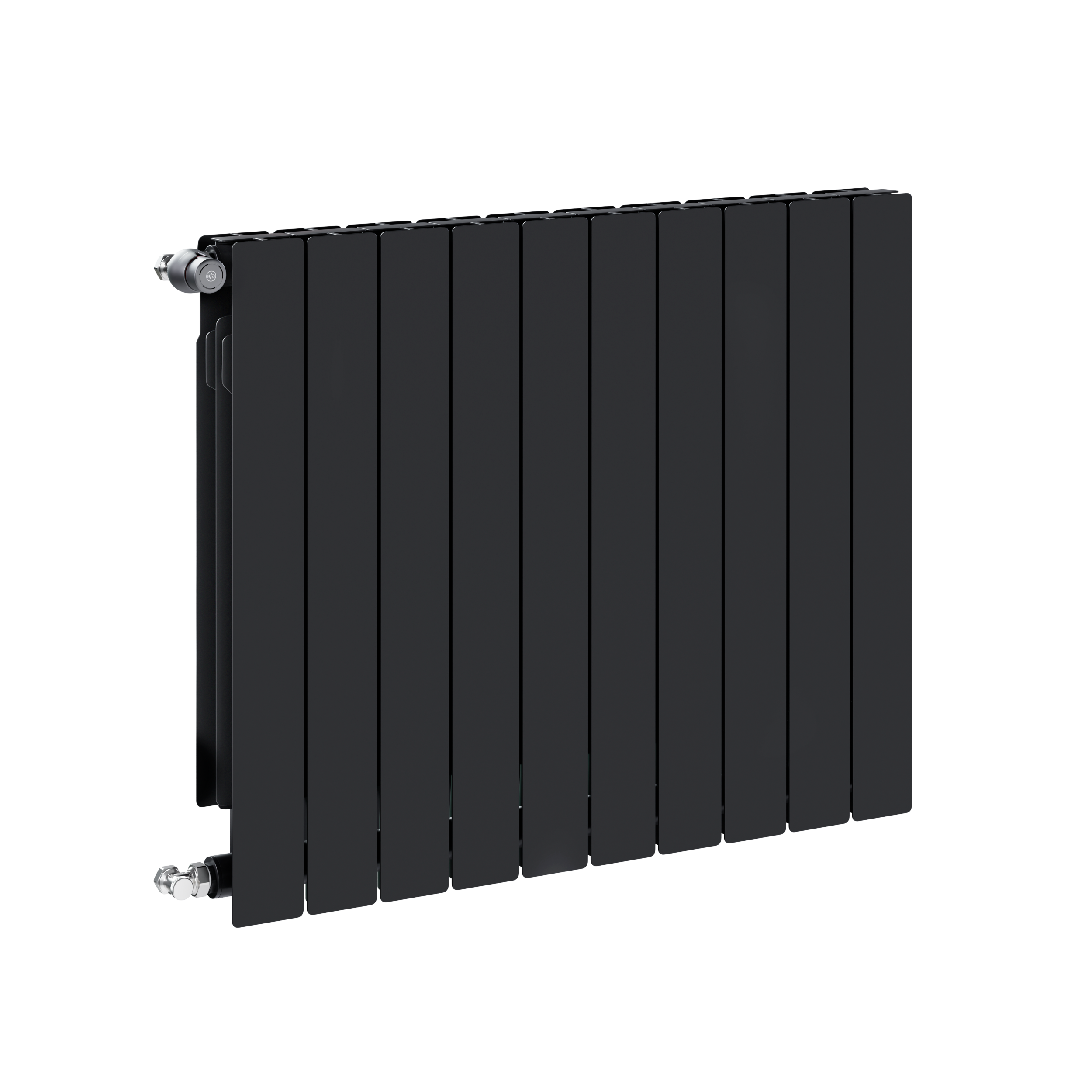 Grzejnik aluminiowy ADR 50x80 cm czarny 1095W KFA