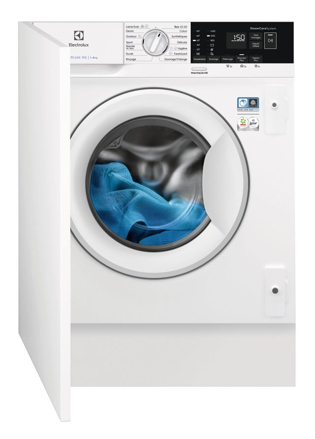 Machine à Laver Electrolux EW6S526W PerfectCare 600 - 6kg, 1200 Tours, 58dB, étroite, Classe A++