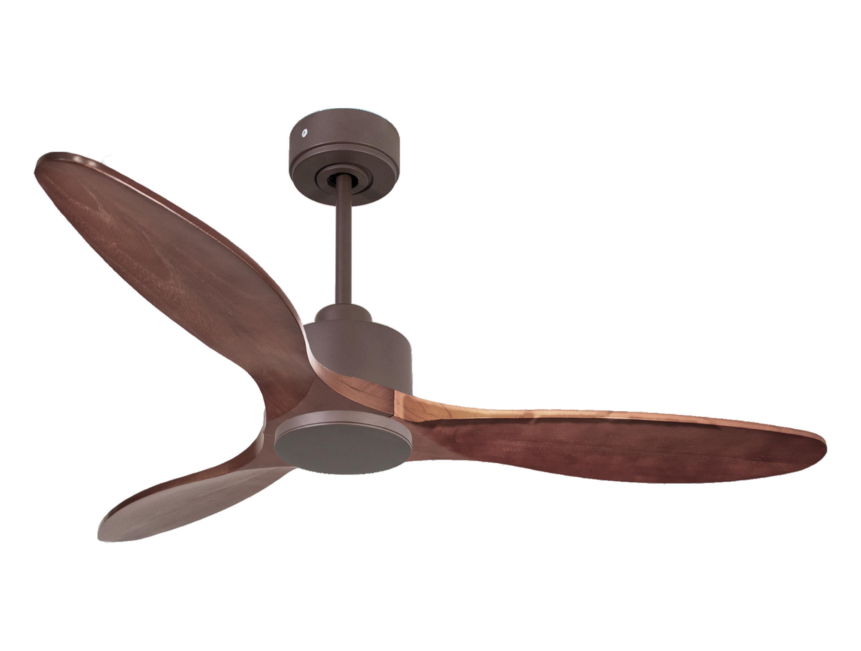 Ventilador de techo sin luz motor dc lima d132 05 24 purline naranja 132 cm