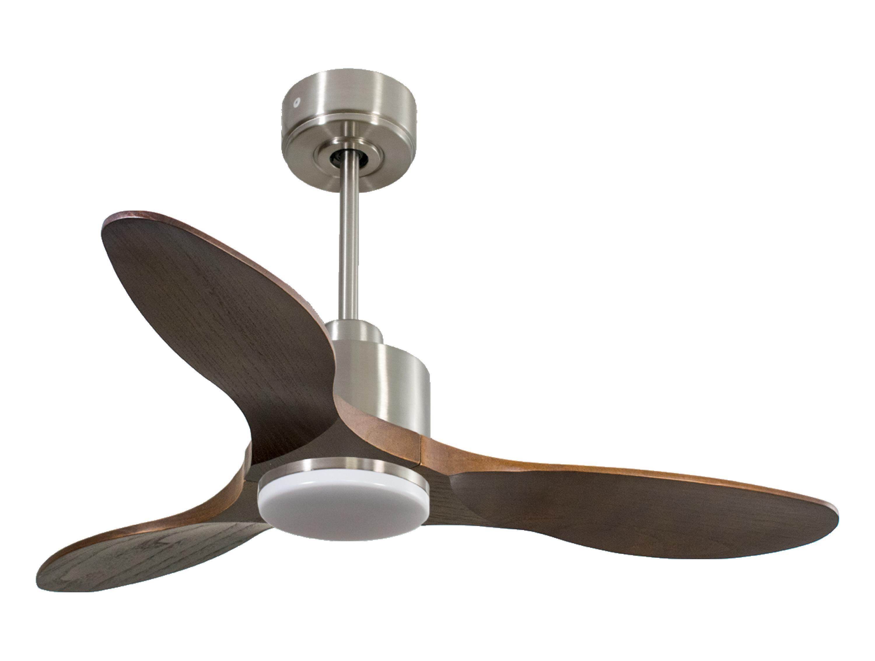 Ventilador de techo con luz motor DC Lima D106 04 27 18 Purline blanco ...