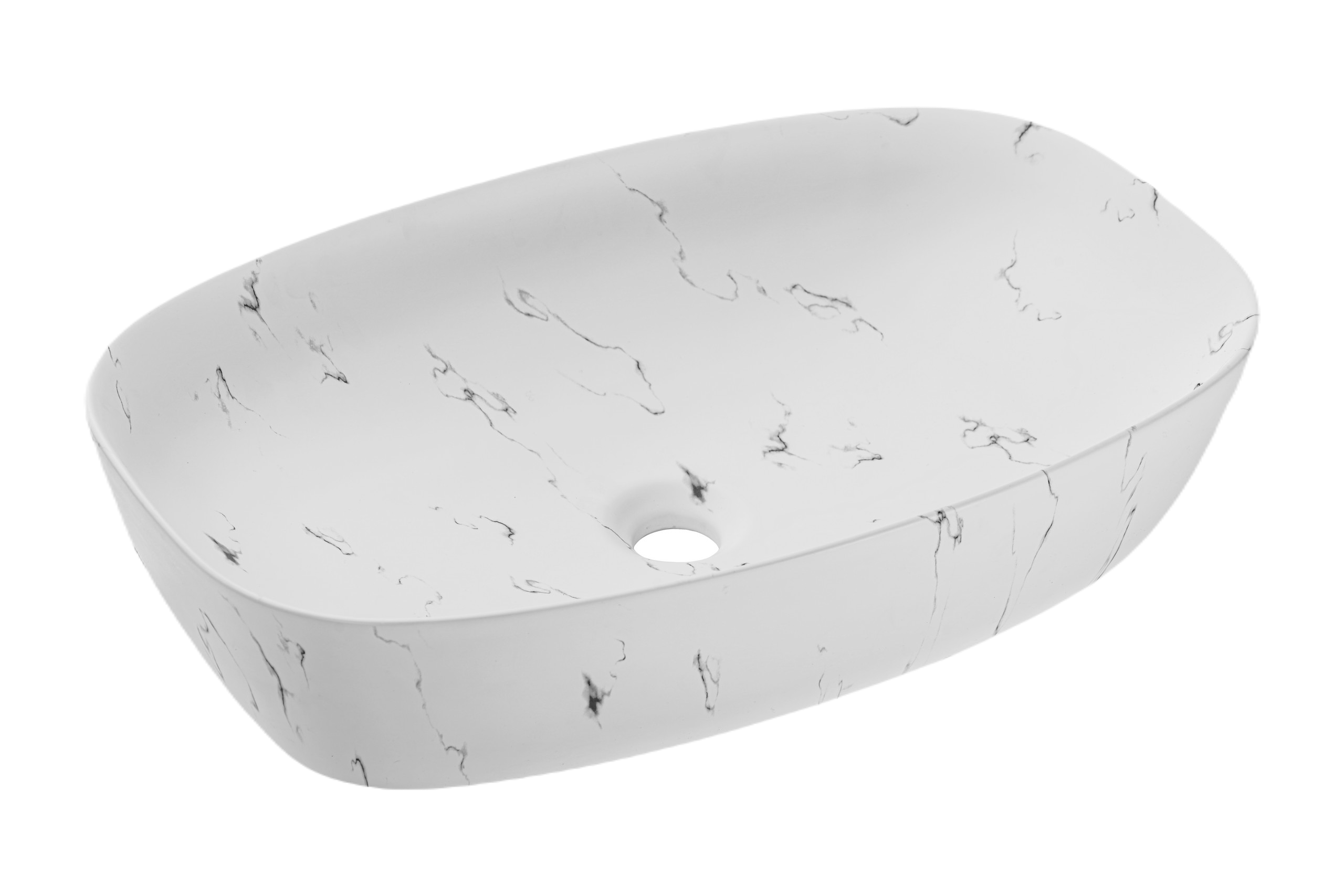 Umywalka ceramiczna nablatowa Megi 60 Comad