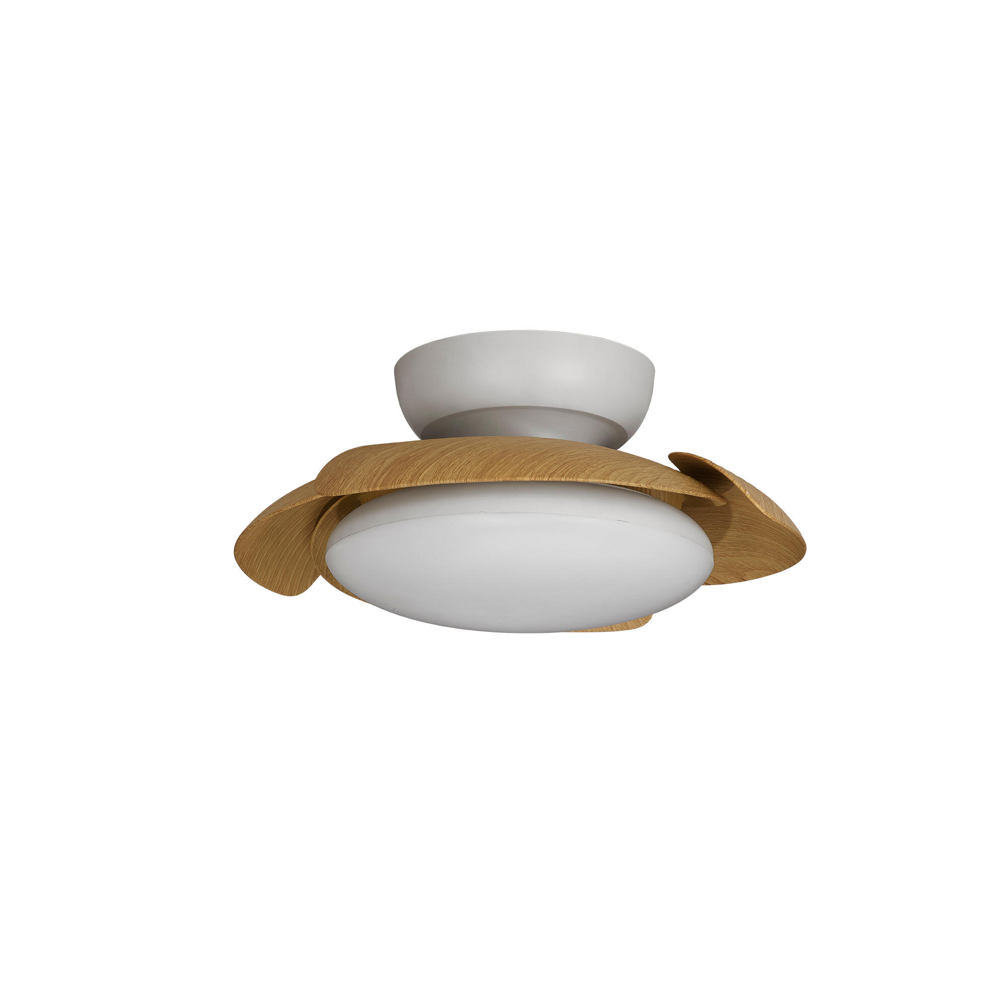 Ventilateur de plafond LED silencieux, Aloha I, 52 cm, MANTRA, blanc et bois - 3