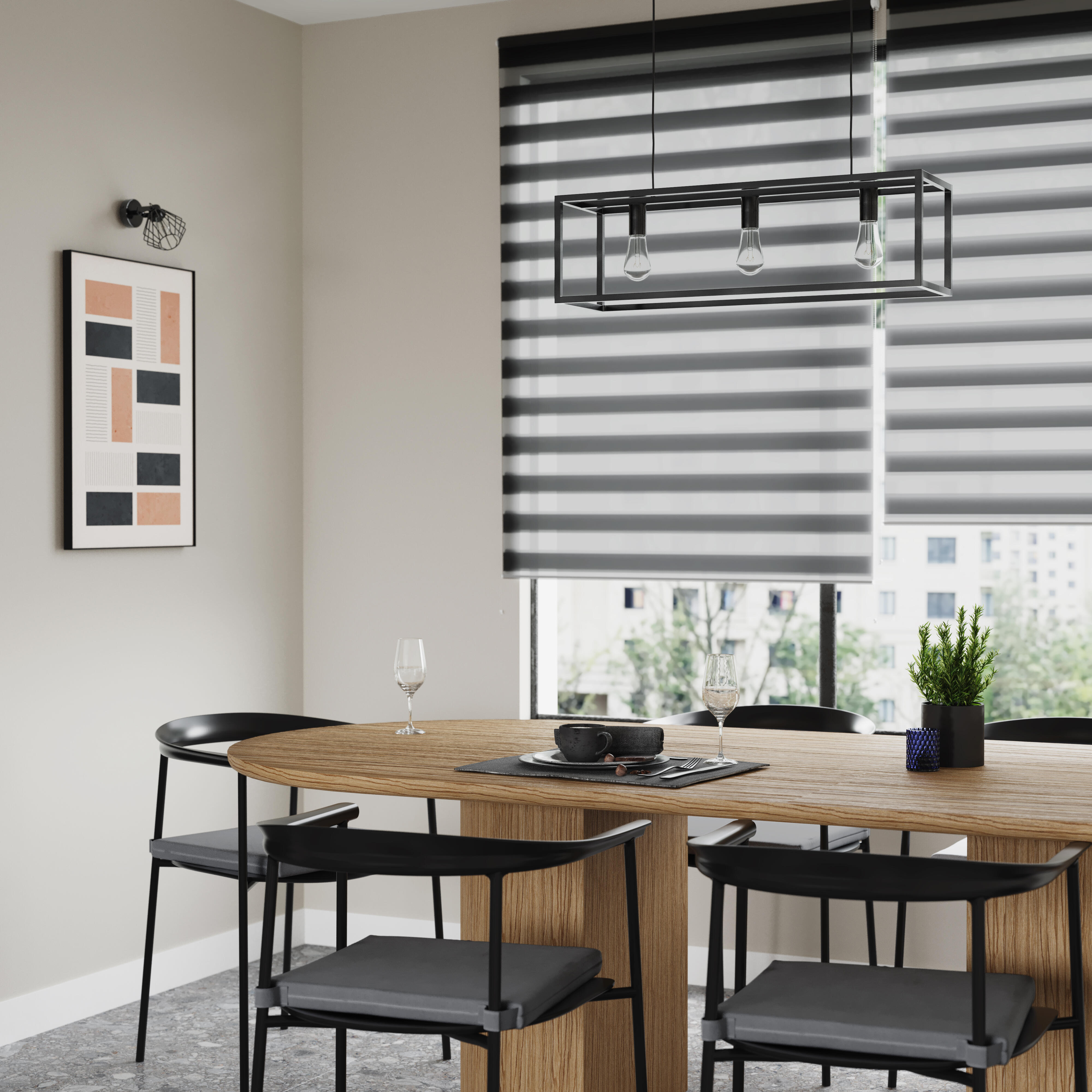 Foco tabillano inspire e27 negro