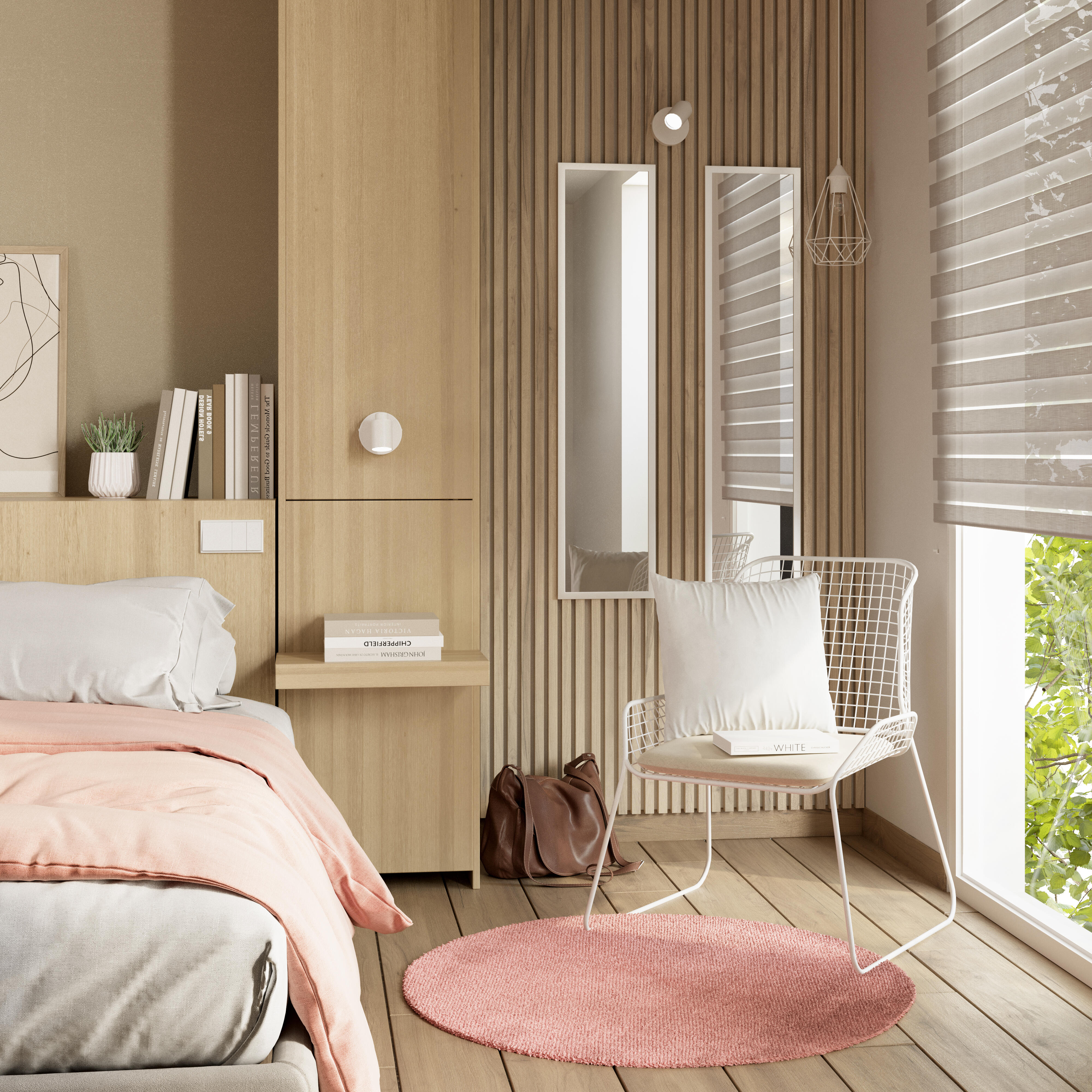 Estore de rolo 180x250 cm bolero branco Inspire - 2