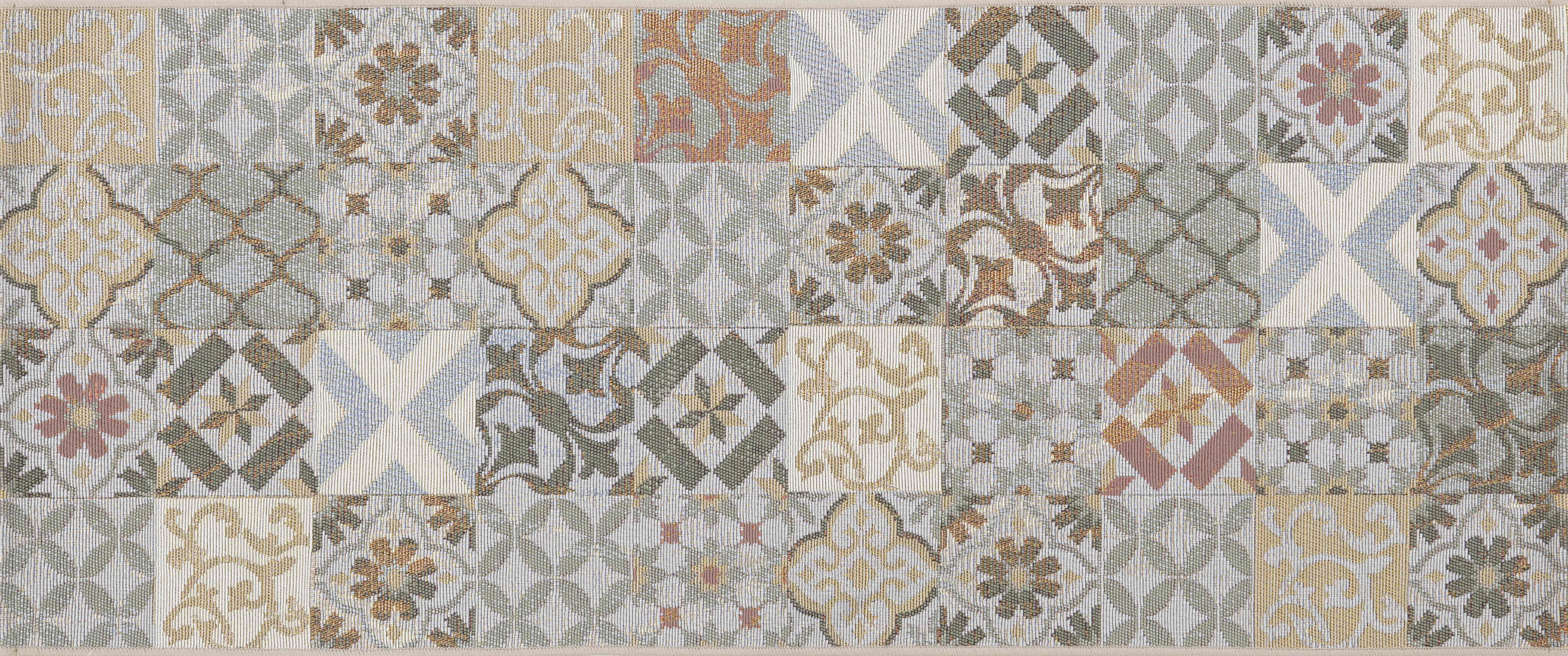 Alfombra pie de cama ext/int polipropileno matcha portimao terra 50x110cm