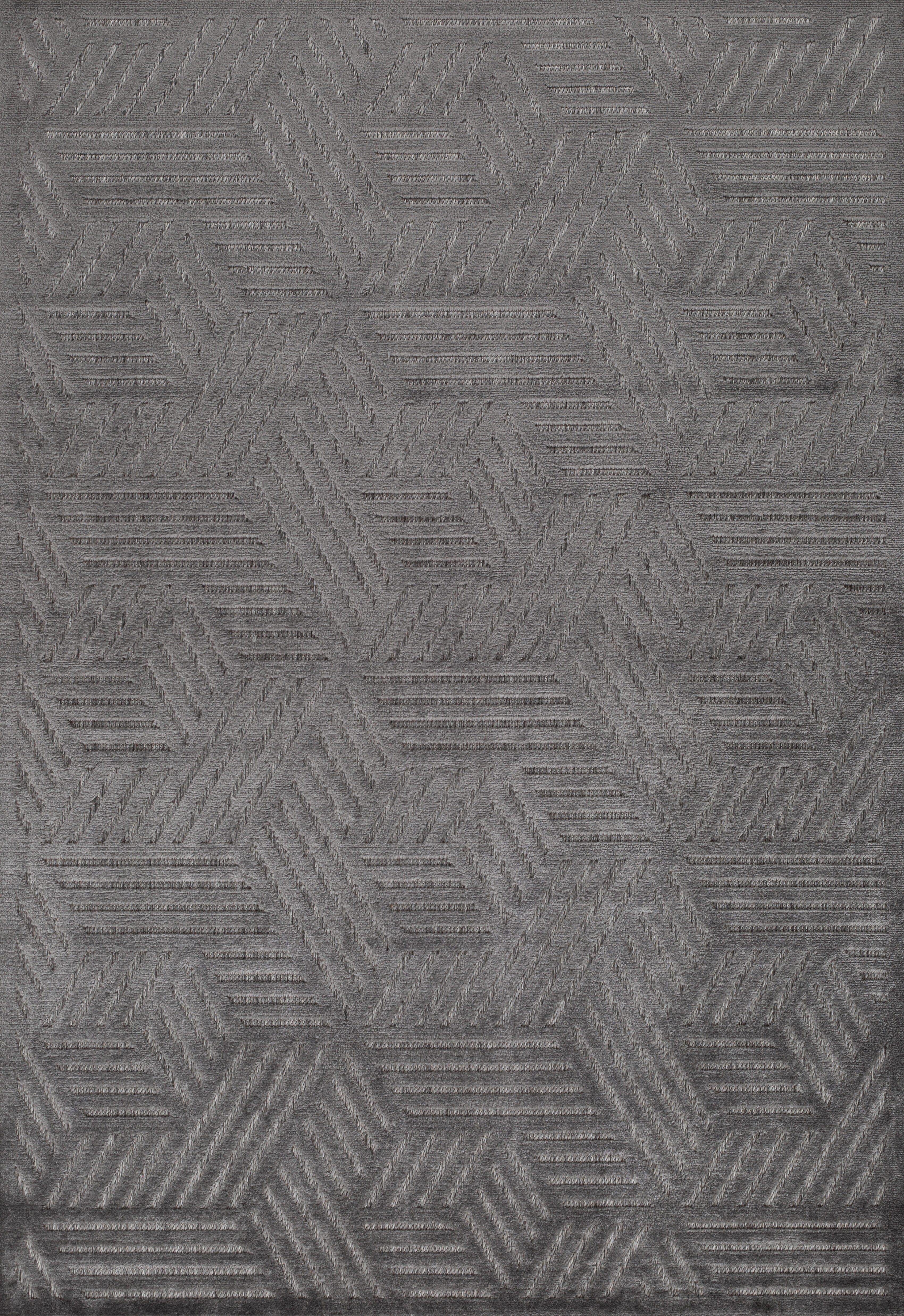 Alfombra polipropileno icónica bloem gris 160x230cm