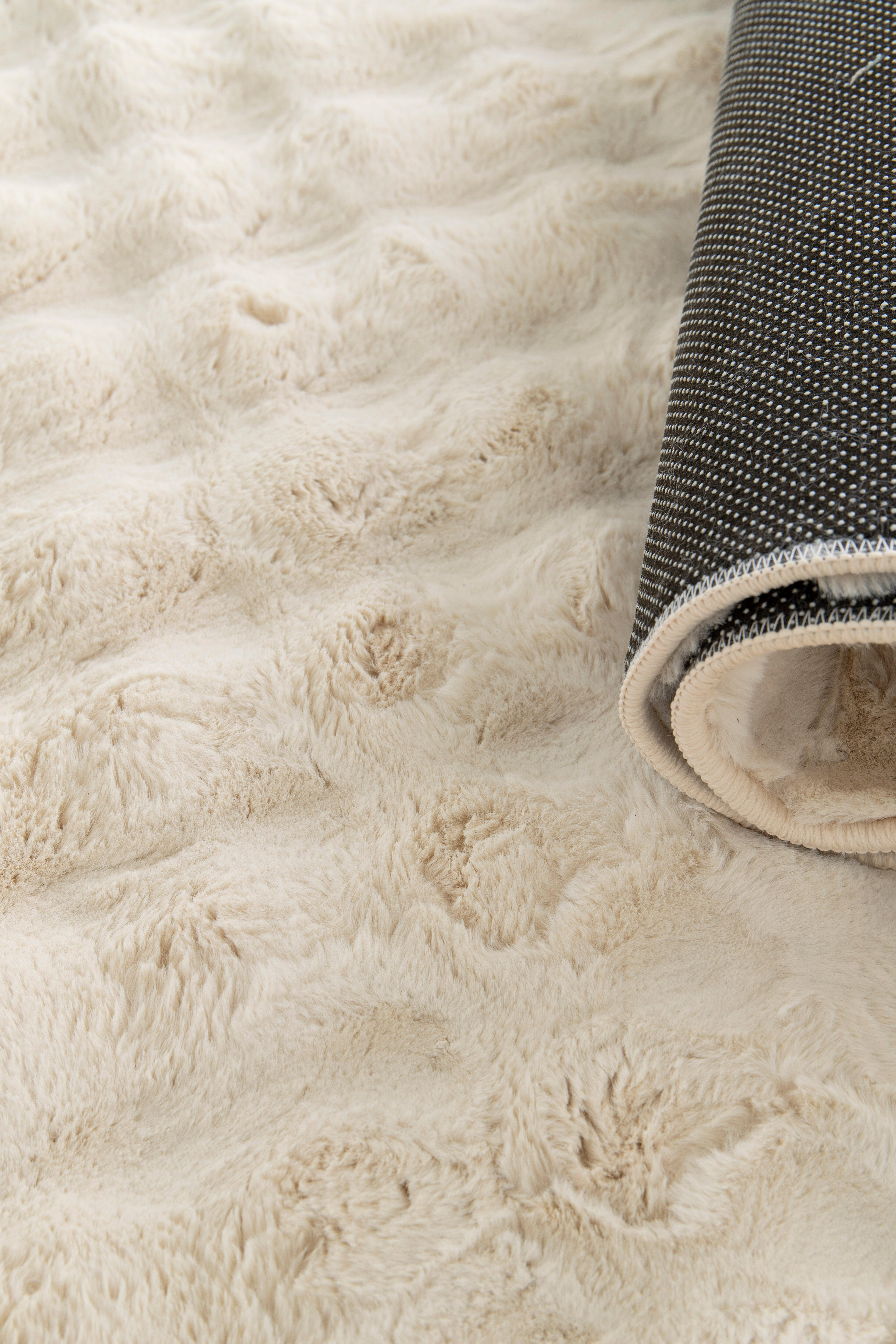 Tappeto Lop crema, L 160 x L 120 cm - 7