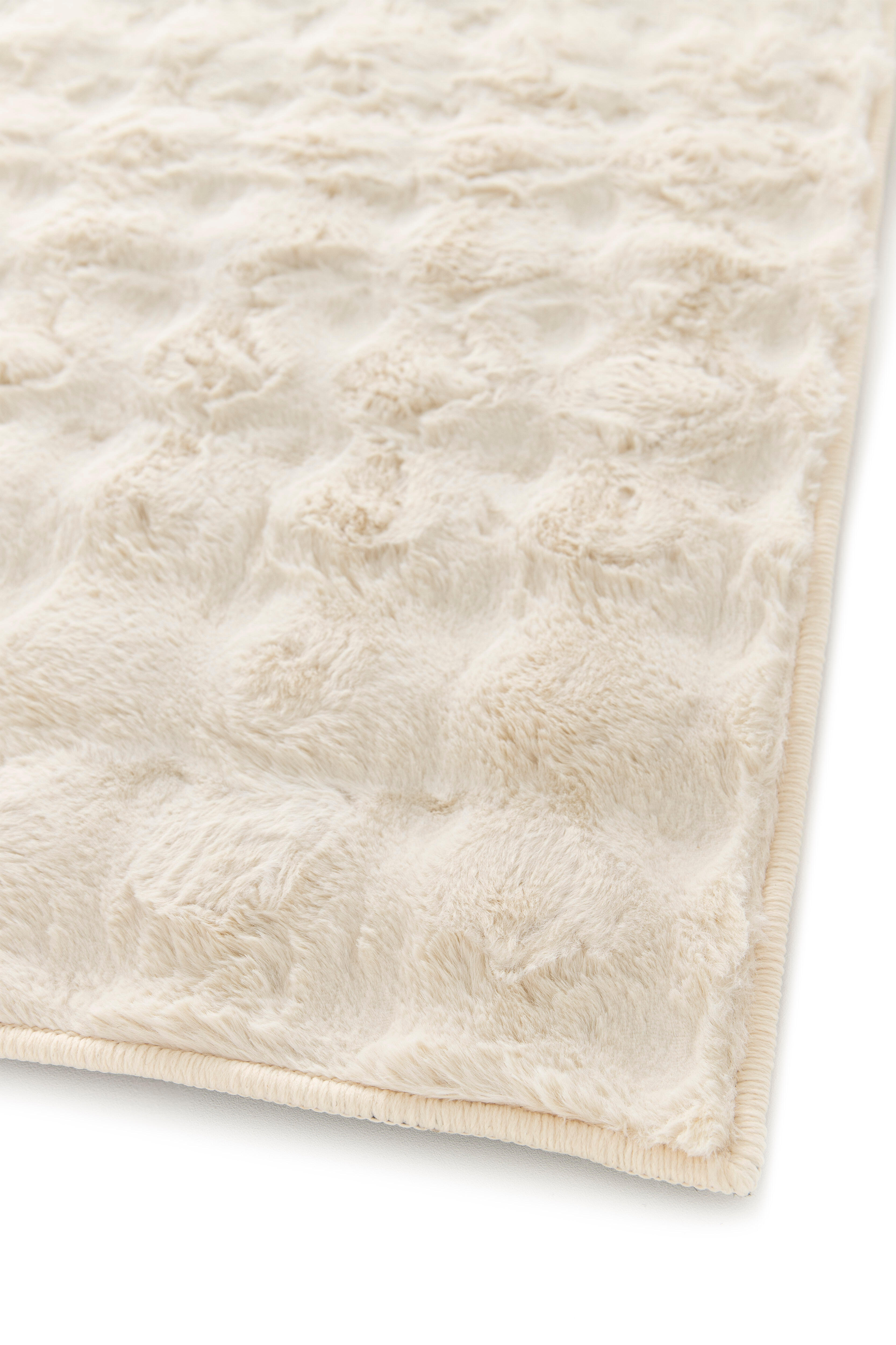 Tappeto Lop crema, L 160 x L 120 cm - 6