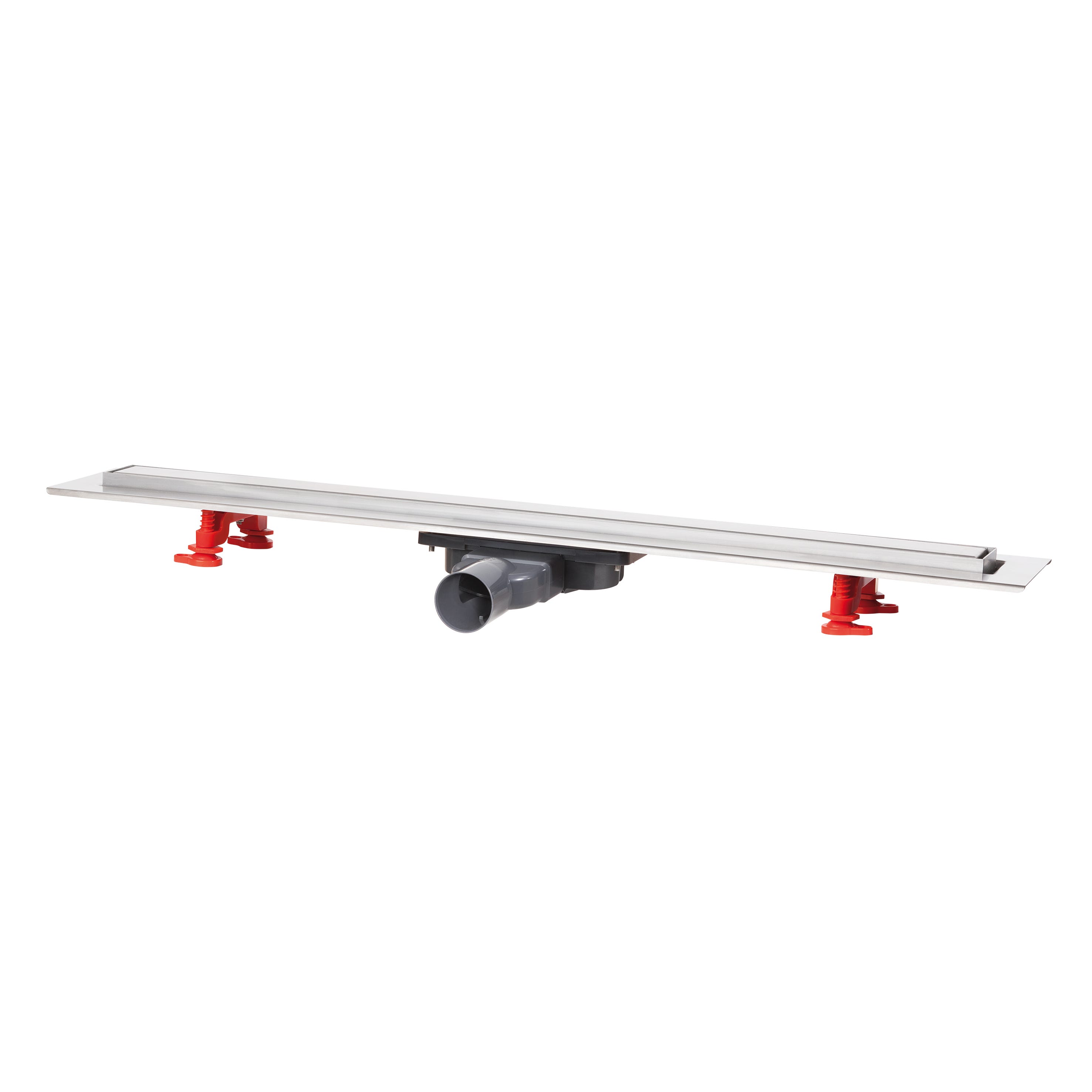 Wirquin Venisio Expert 30723958 douchegoot L.700 mm met omkeerbaar roestvrij stalen rooster, grijs Wirquin Venisio Expert 30723958 douchegoot L.700 mm met omkeerbaar roestvrij stalen rooster, grijs