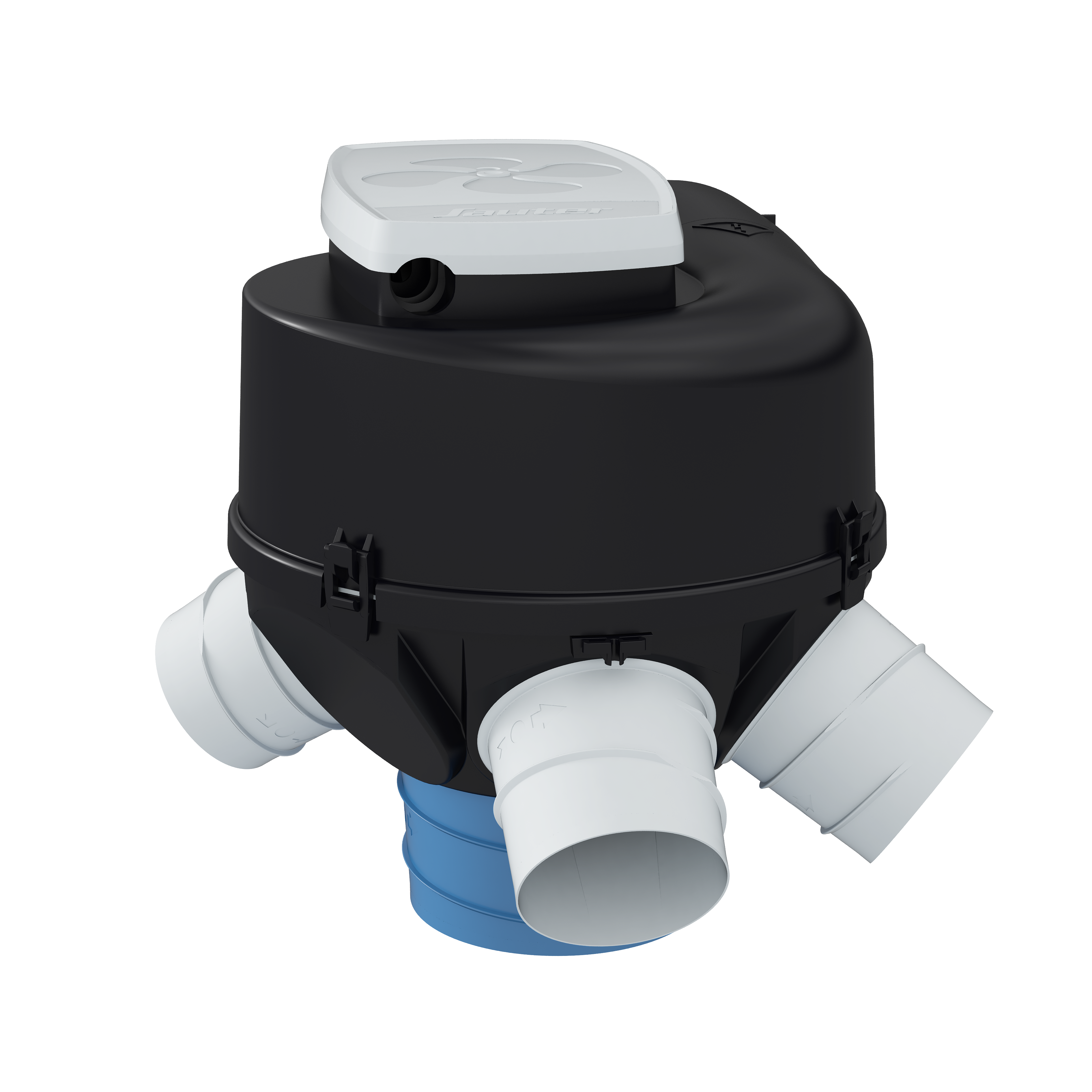 Kit VMC simple flux autoréglable à détection d'humidité SAUTER Agalina - 4