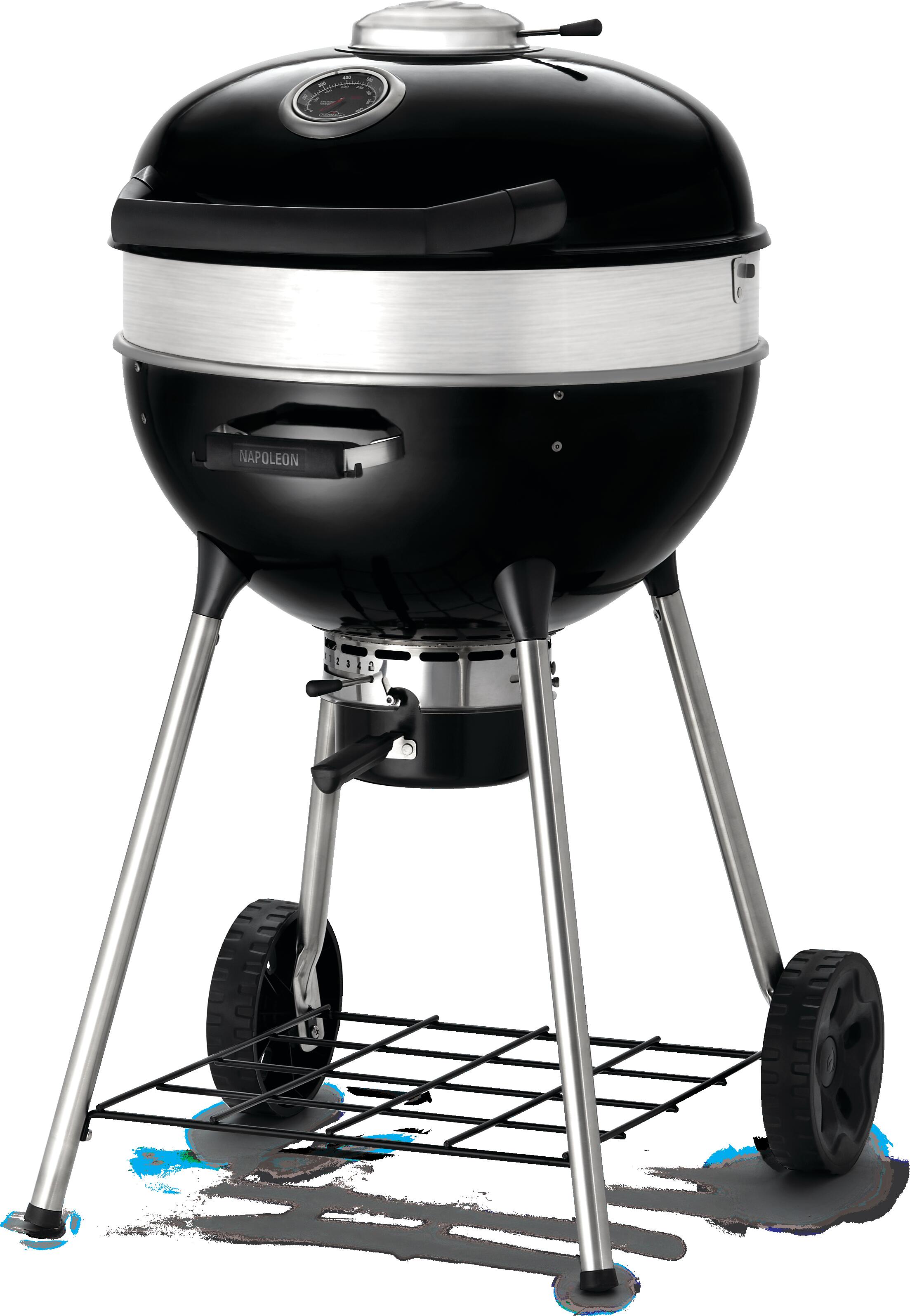 Barbecue charbon de bois NAPOLEON Pro22k-leg-3 noir - 6