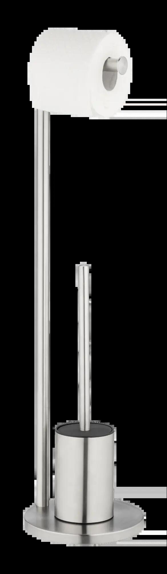 Piaçaba com porta-rolos inox Wenko Ferla - 2