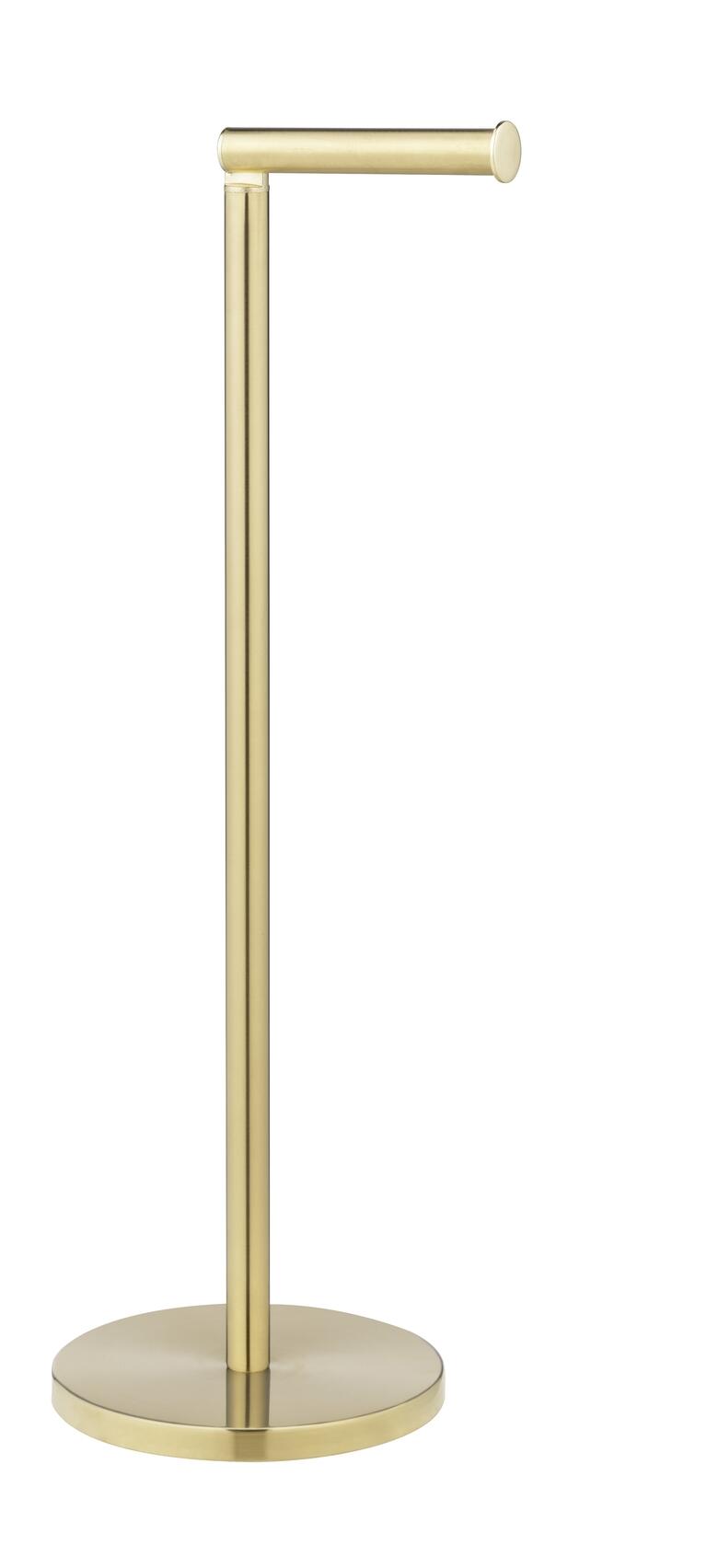 Porta-rolos e reserva em inox dourado Wenko - 9