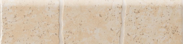 Rodapé cerâmico branco 33x19,5 cm Gresco Portuense