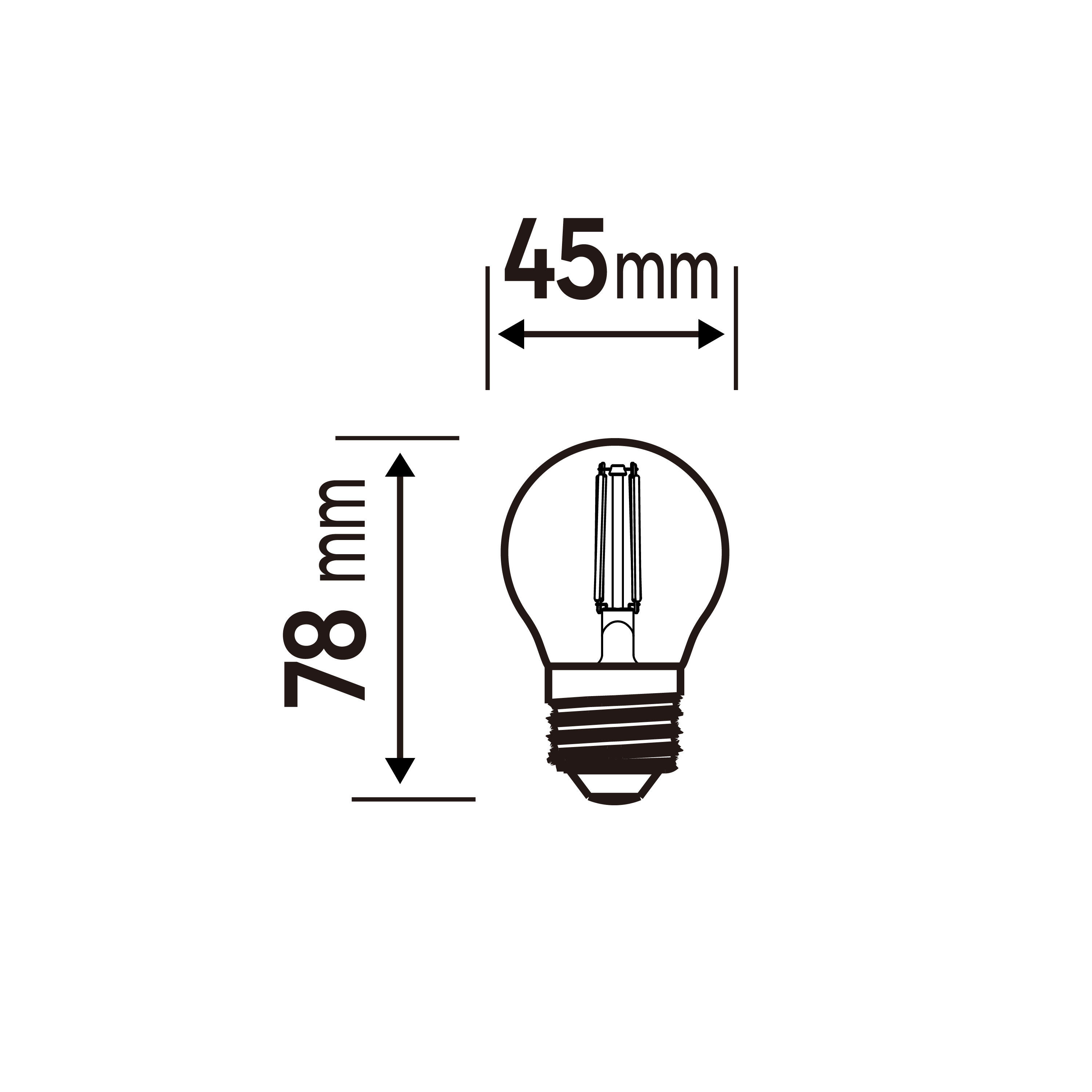 Żarówka LED E27 4,5 W 510 lm Lexman - 3