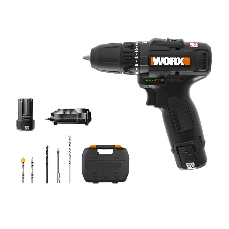Perceuse-visseuse à percussion Brushless 12V WORX - WX121 (2 batteries 2Ah ) - 2