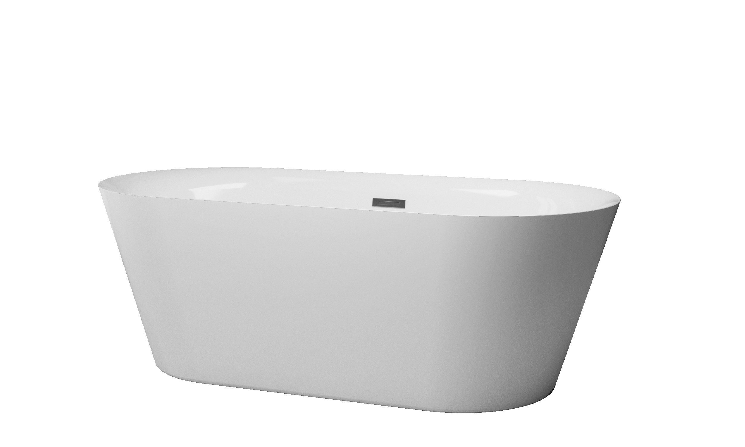 Bañera isla OBATH Cup blanco br 170x80 cm - 10