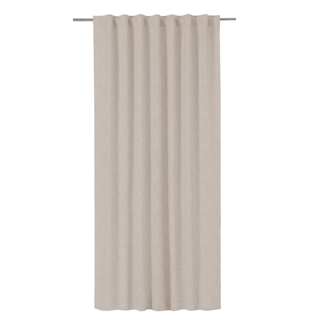 Zasłona Raspberry Trench beżowa 200 x 280 cm na taśmie Inspire