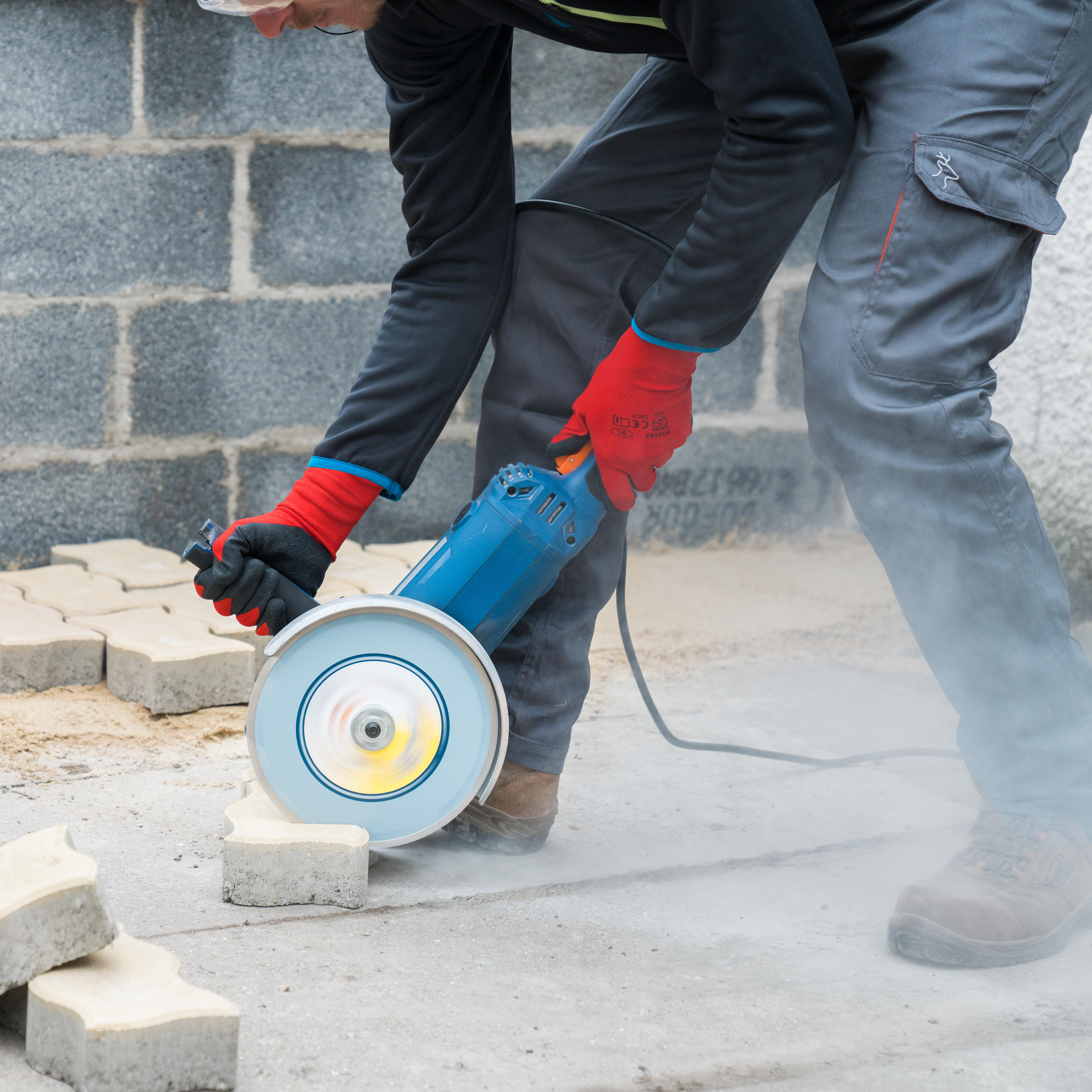 Lot de 2 disques diamant pierre et béton DEXTER, Diam.230 mm - 2