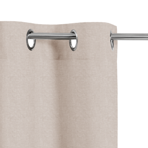 Rideau de fil avec passage tringle lot de 1, peut être raccourci, porte