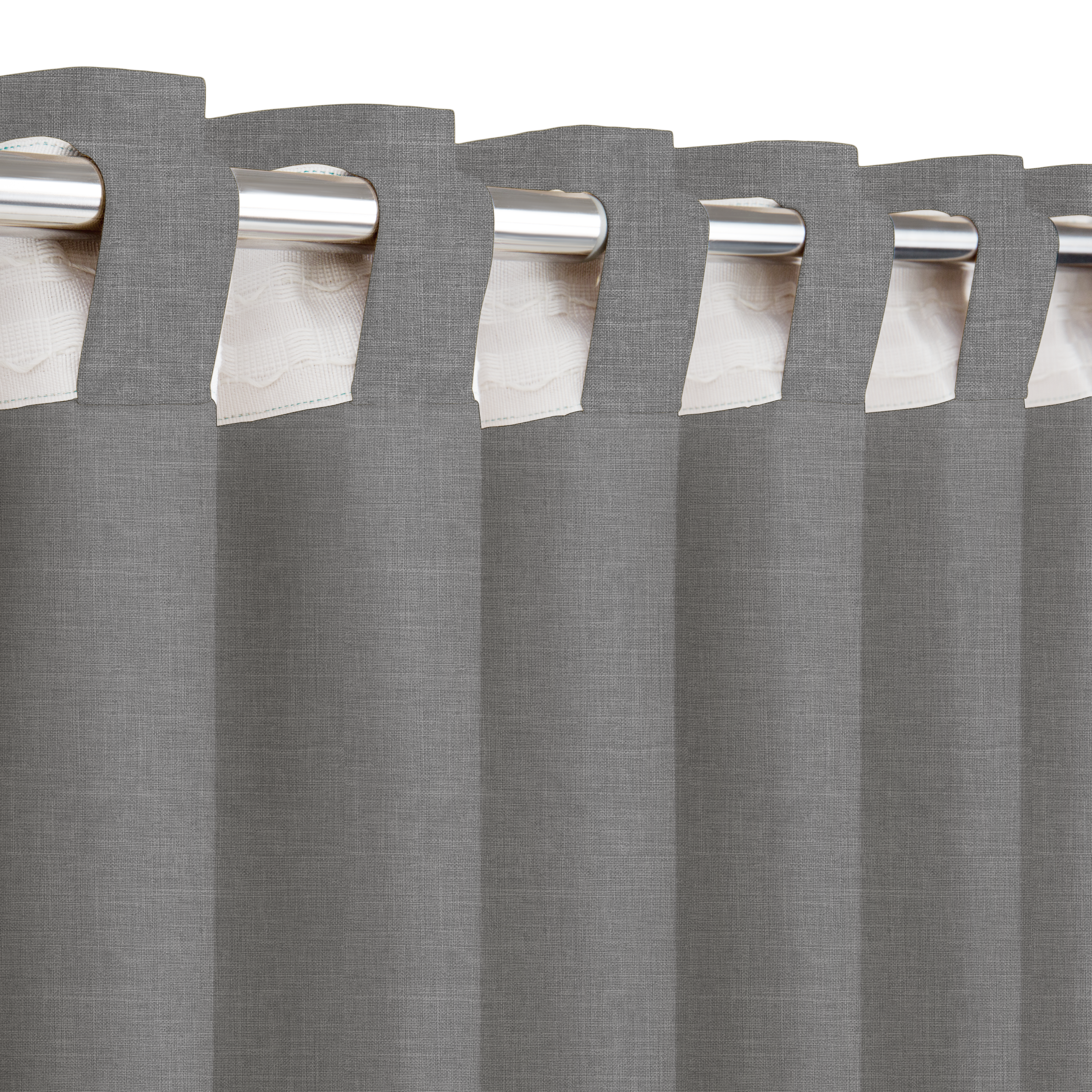 Zasłona Raspberry Granit szara 200 x 280 cm na taśmie Inspire - 18