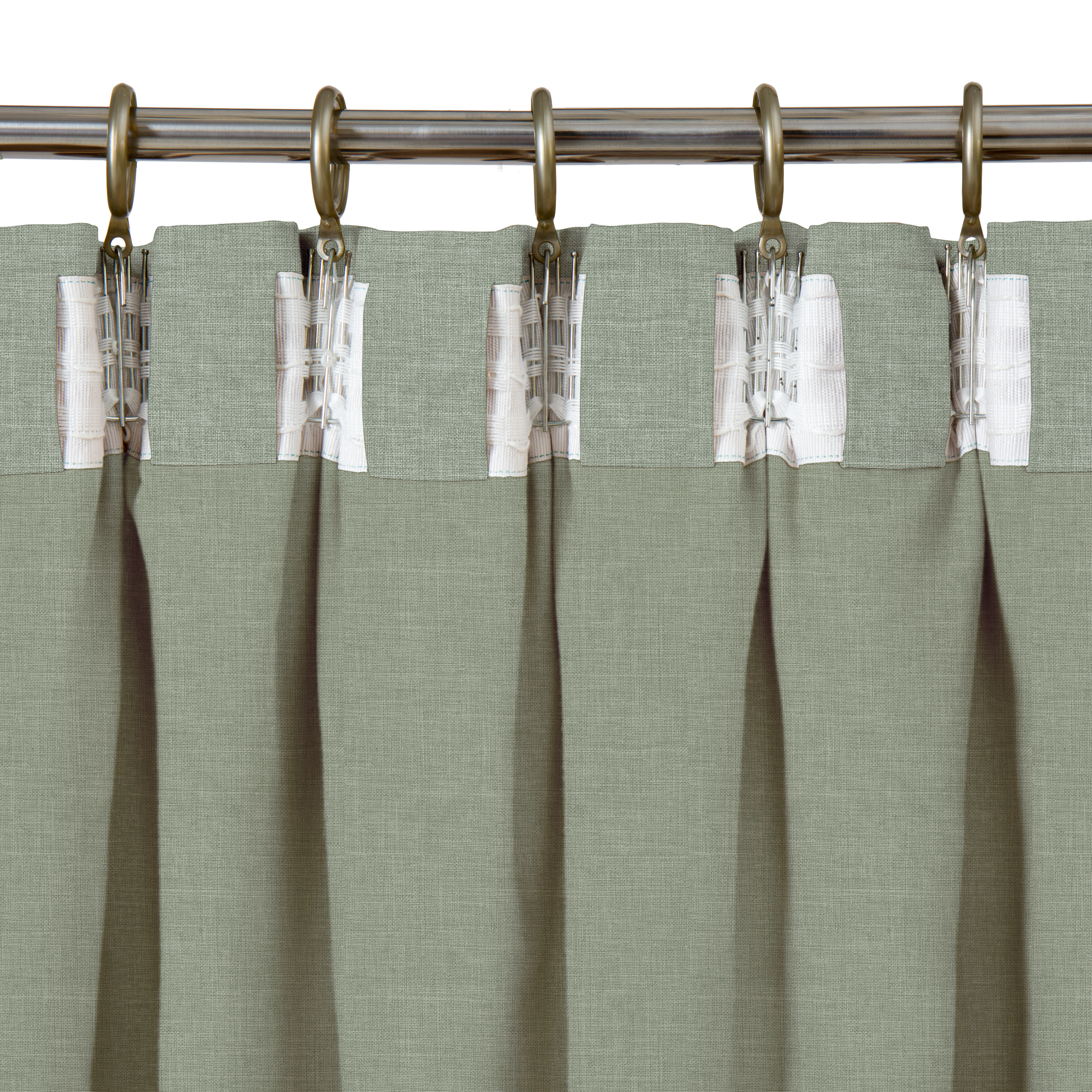 Zasłona Raspberry Forest zielona 200 x 280 cm na taśmie Inspire - 6