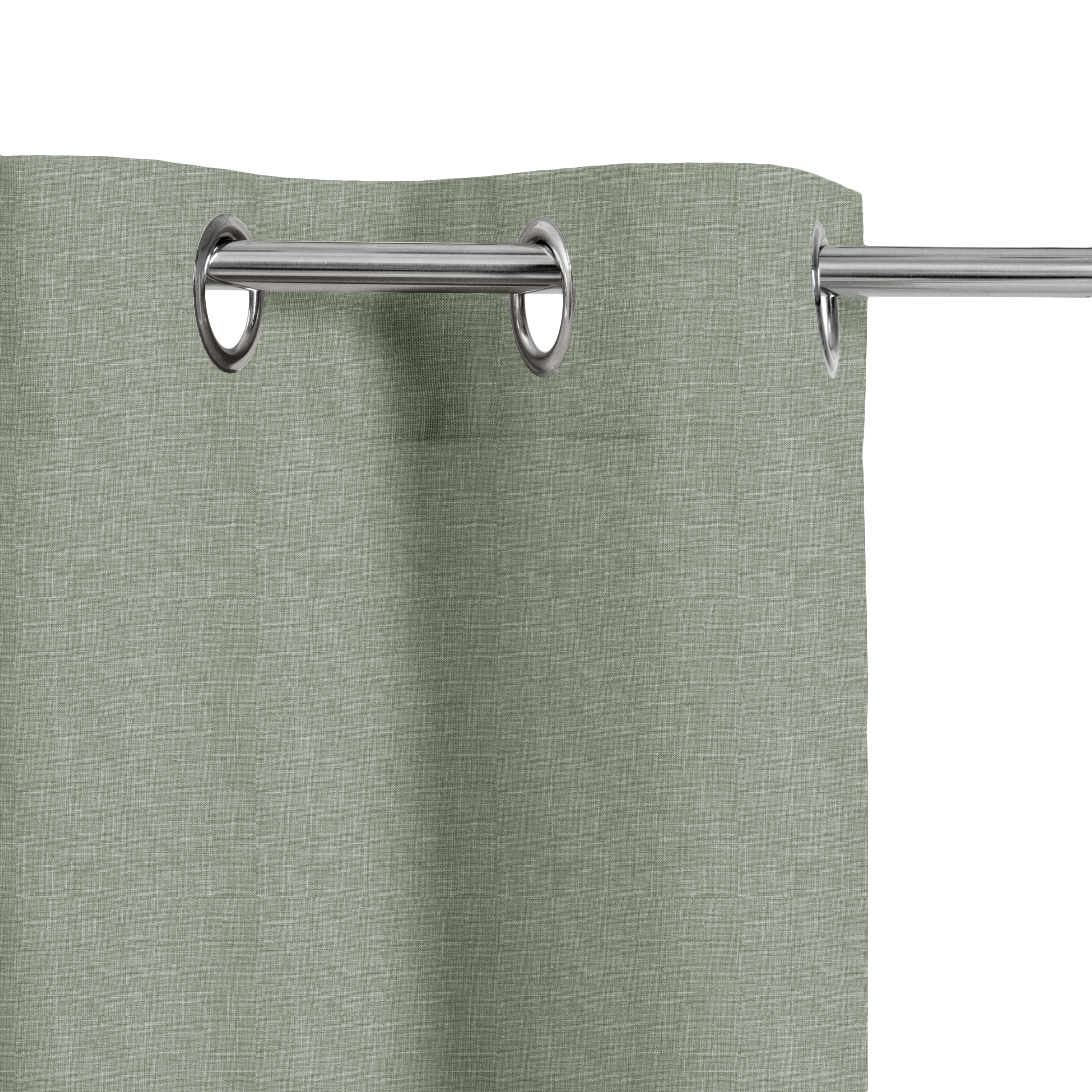 Zasłona Raspberry Forest zielona 140 x 280 cm na przelotkach Inspire - 16