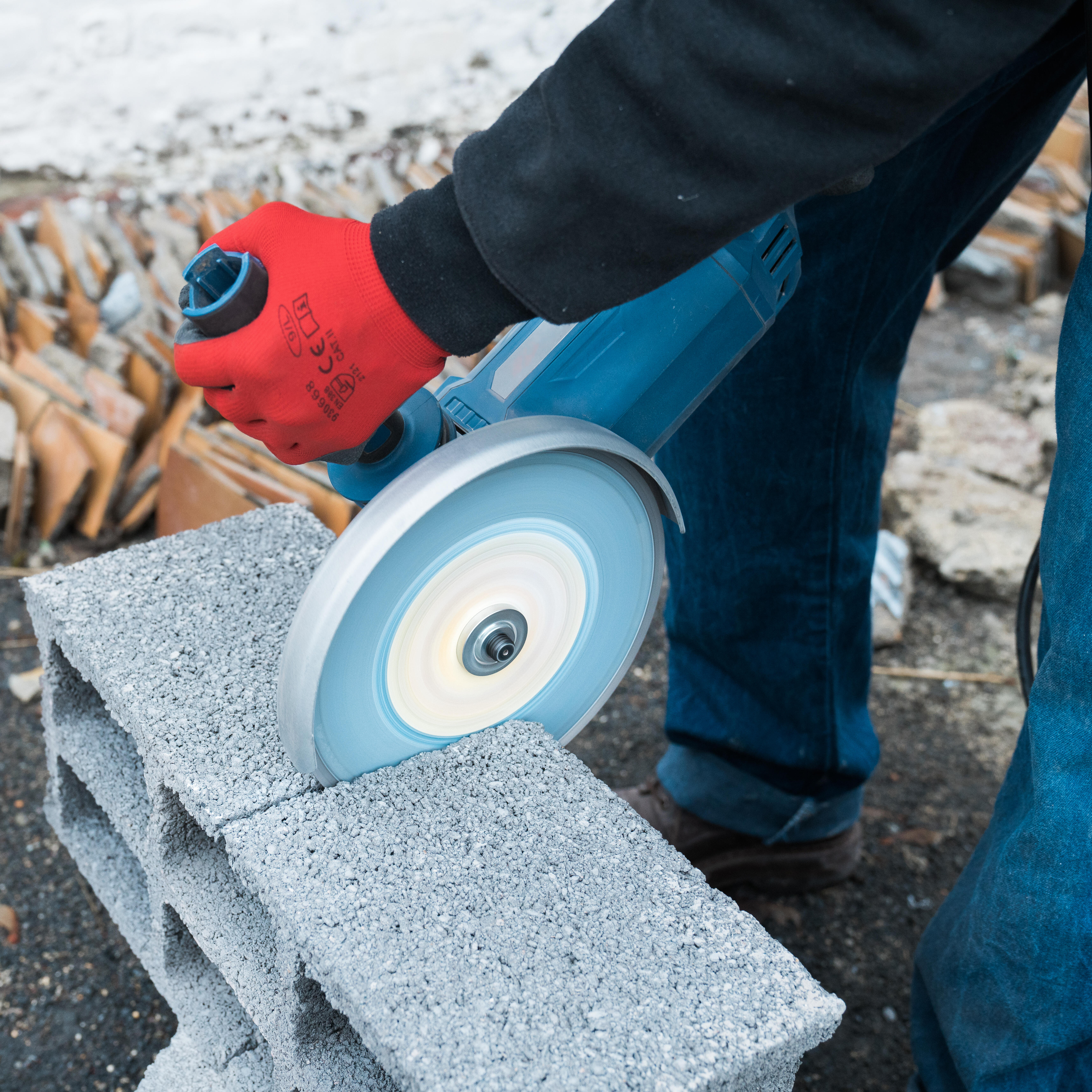 Set de 2 discos de diamante para construcción DEXTER ø230 mm - 4