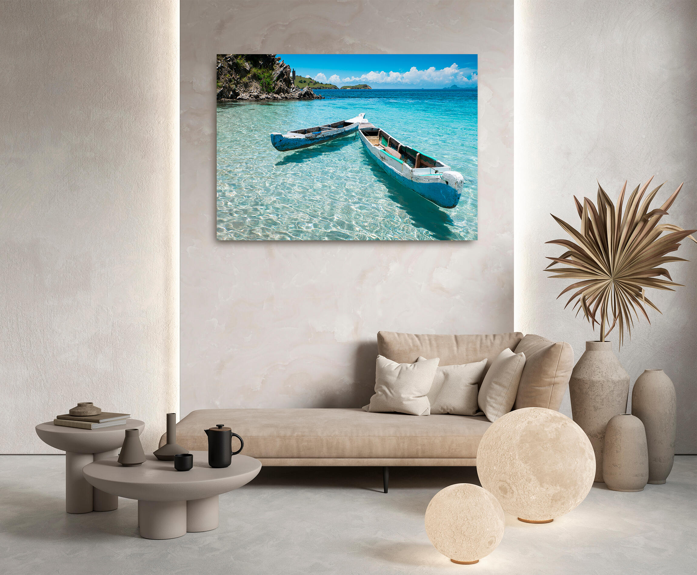Pintura impresa sin marco canoas 100x140cm