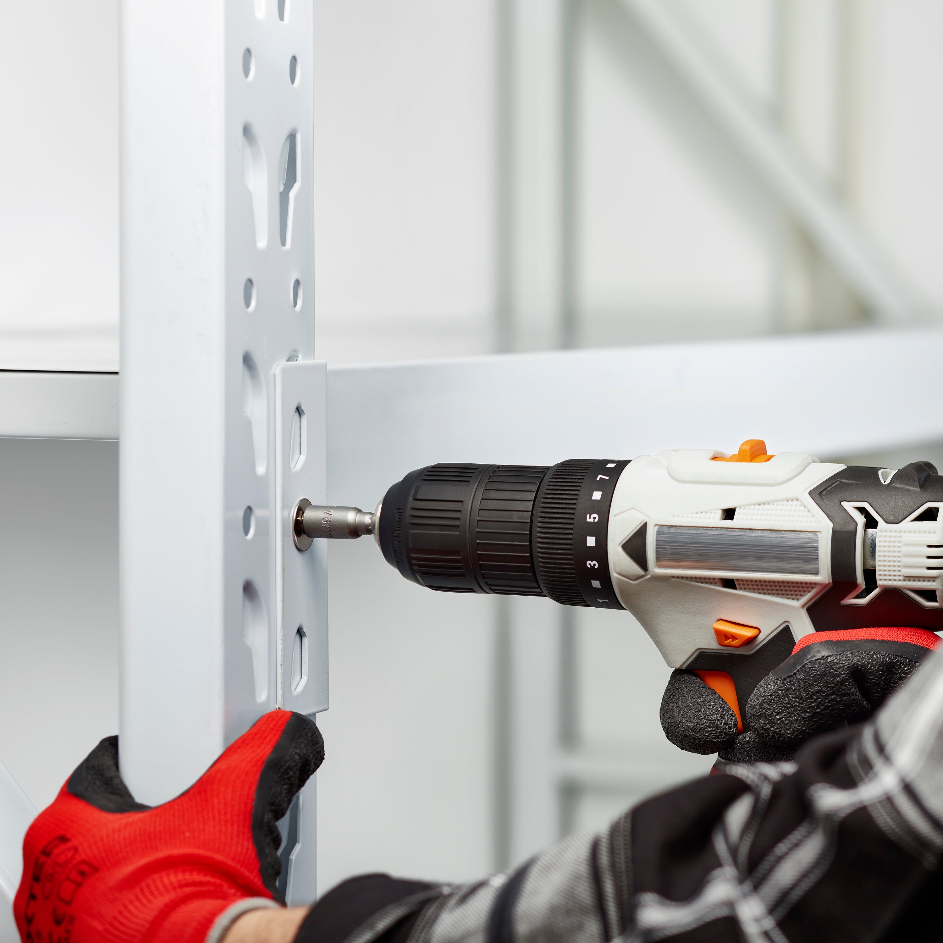 4 adaptadores para chave de roquete aço 6-8-10-3 m magnético Dexter - 2