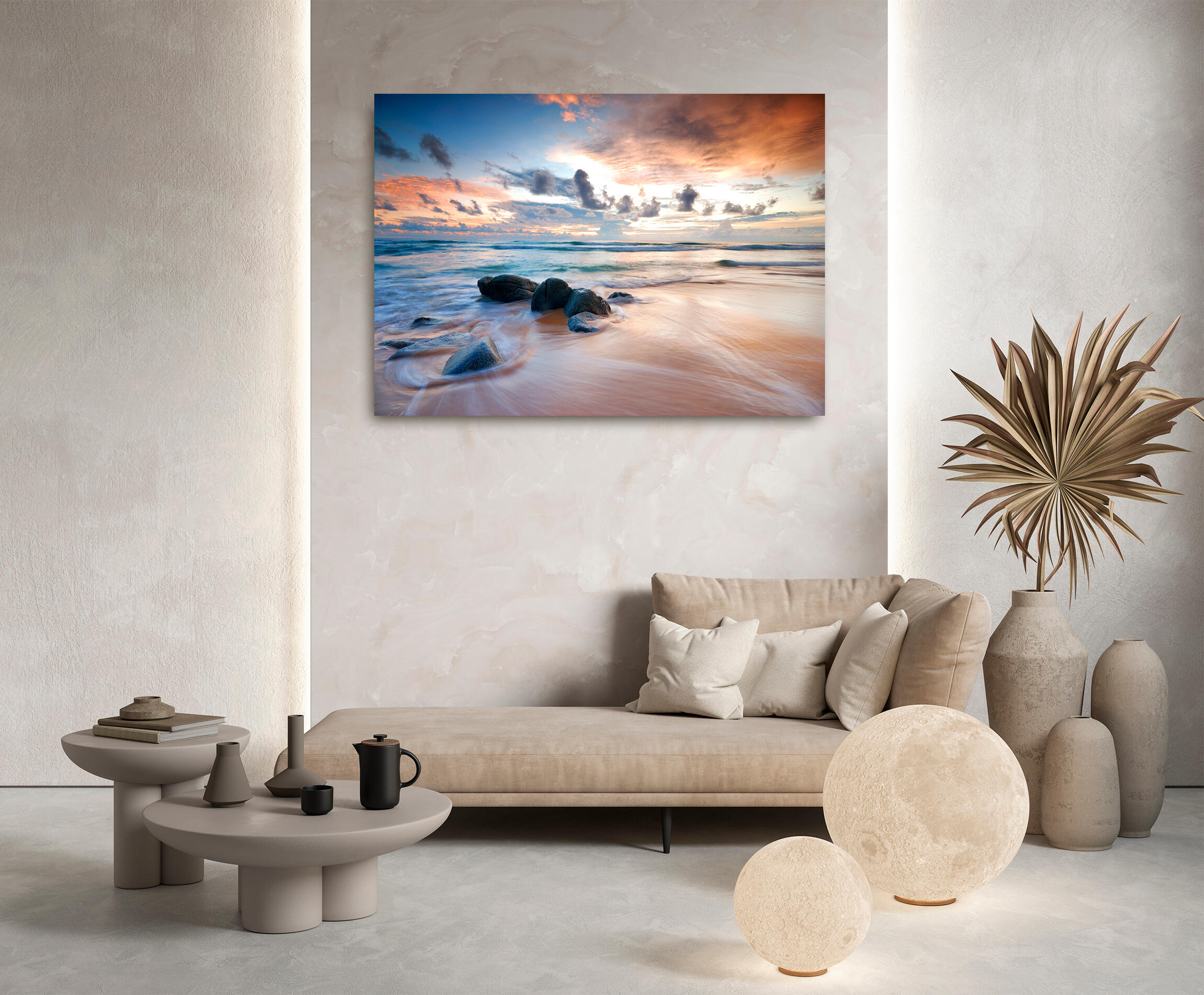 絵画 Brisa marina (sea Breeze) Objeto decorativo sin marco Mar rectangular de 140 x 100 cm. MDF