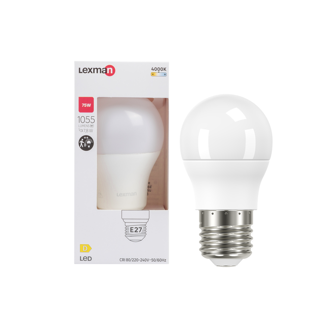 Lâmpada LED E27 1055 lm 4000 k  Lexman Microwave