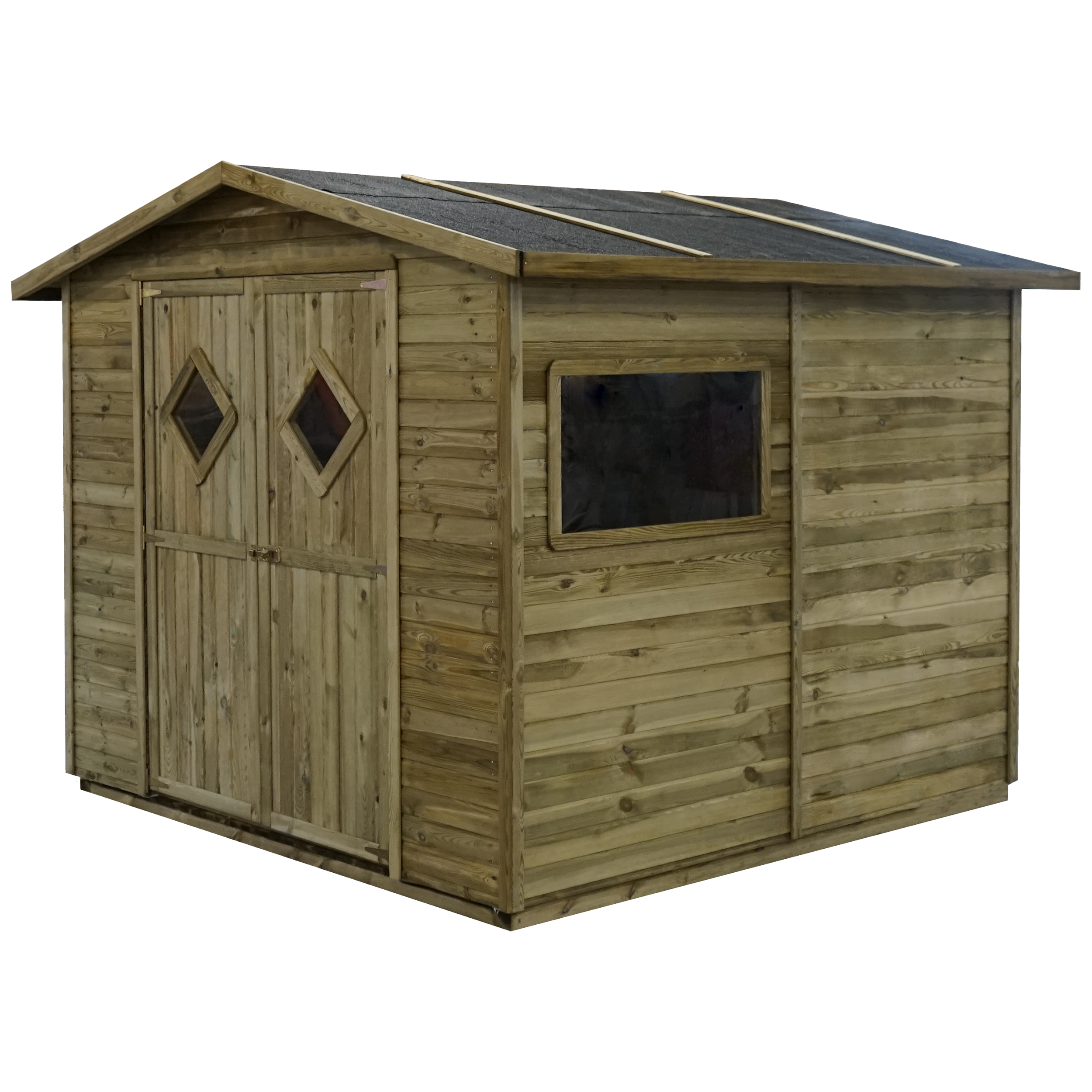 Domek narzędziowy drewniany Caro 268x262x217cm