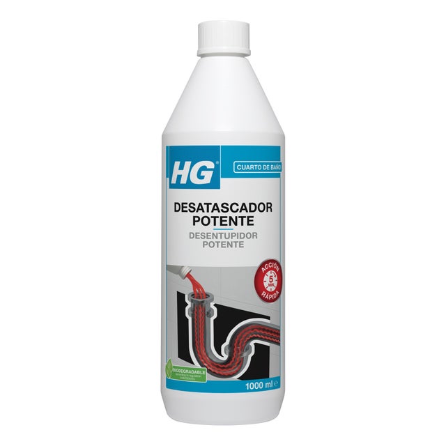 Desentupidor líquido canos potente 1 L HG