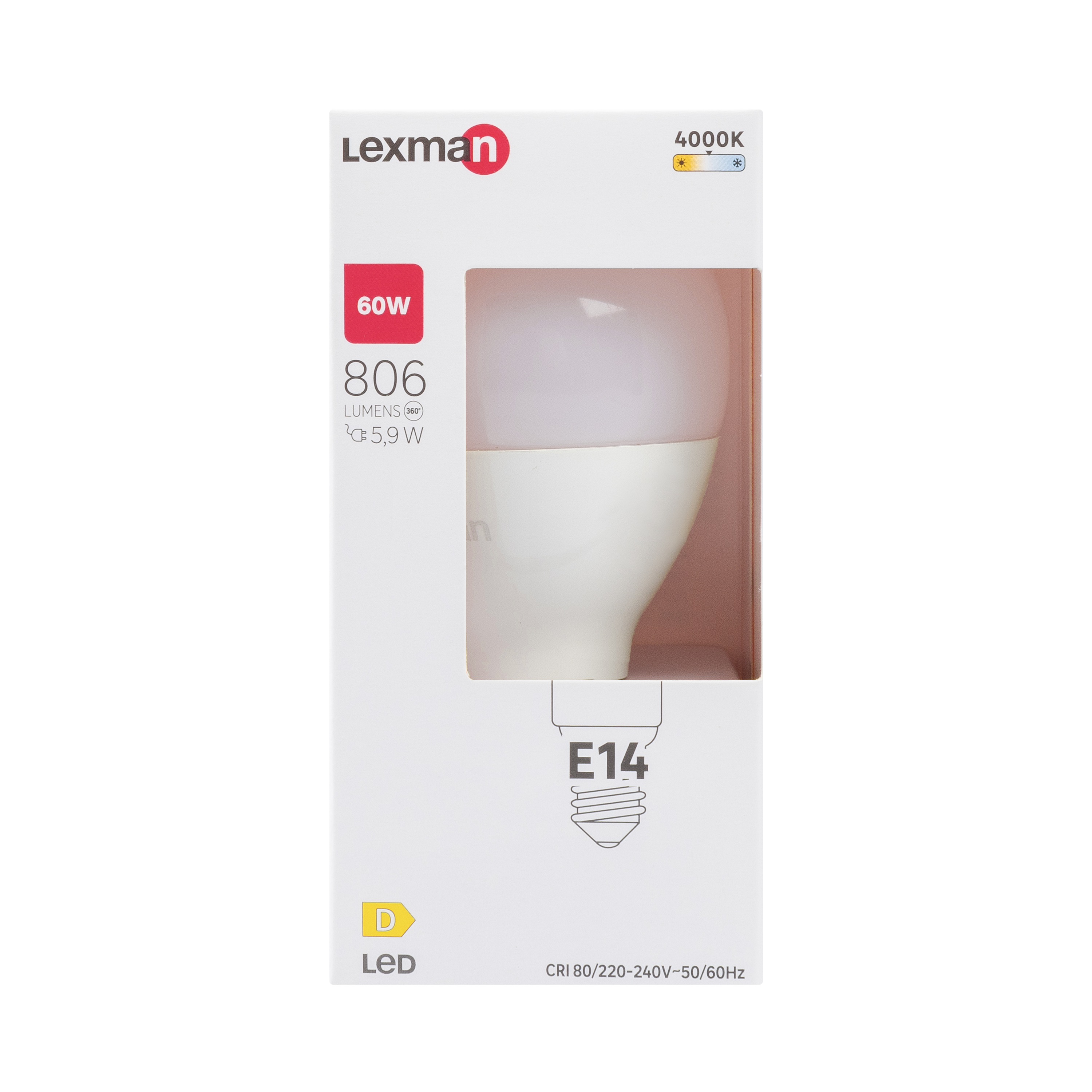Lâmpada LED P45 E14 806 lm 4000 k Lexman - 8