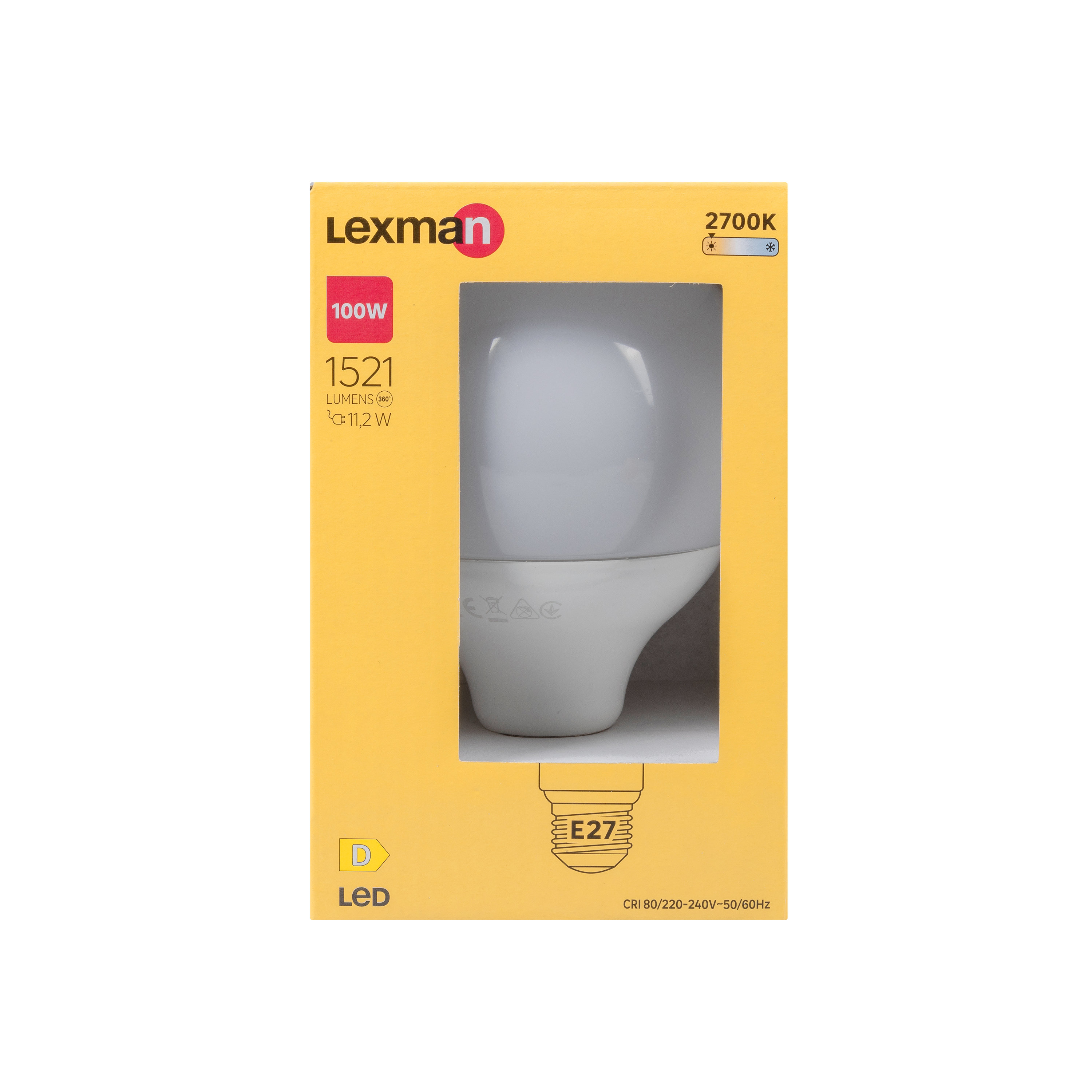 Żarówka LED E27 11,2 W 1521 lm Ciepła biel Lexman - 5